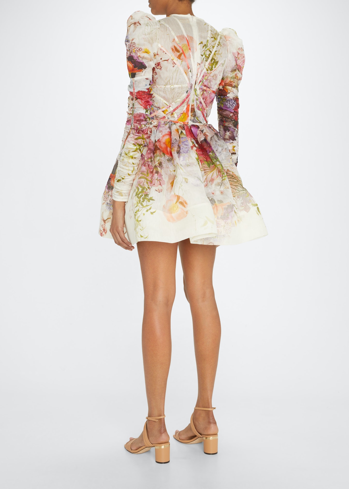 Zimmermann Prima Paneled Mini Dress - Bergdorf Goodman