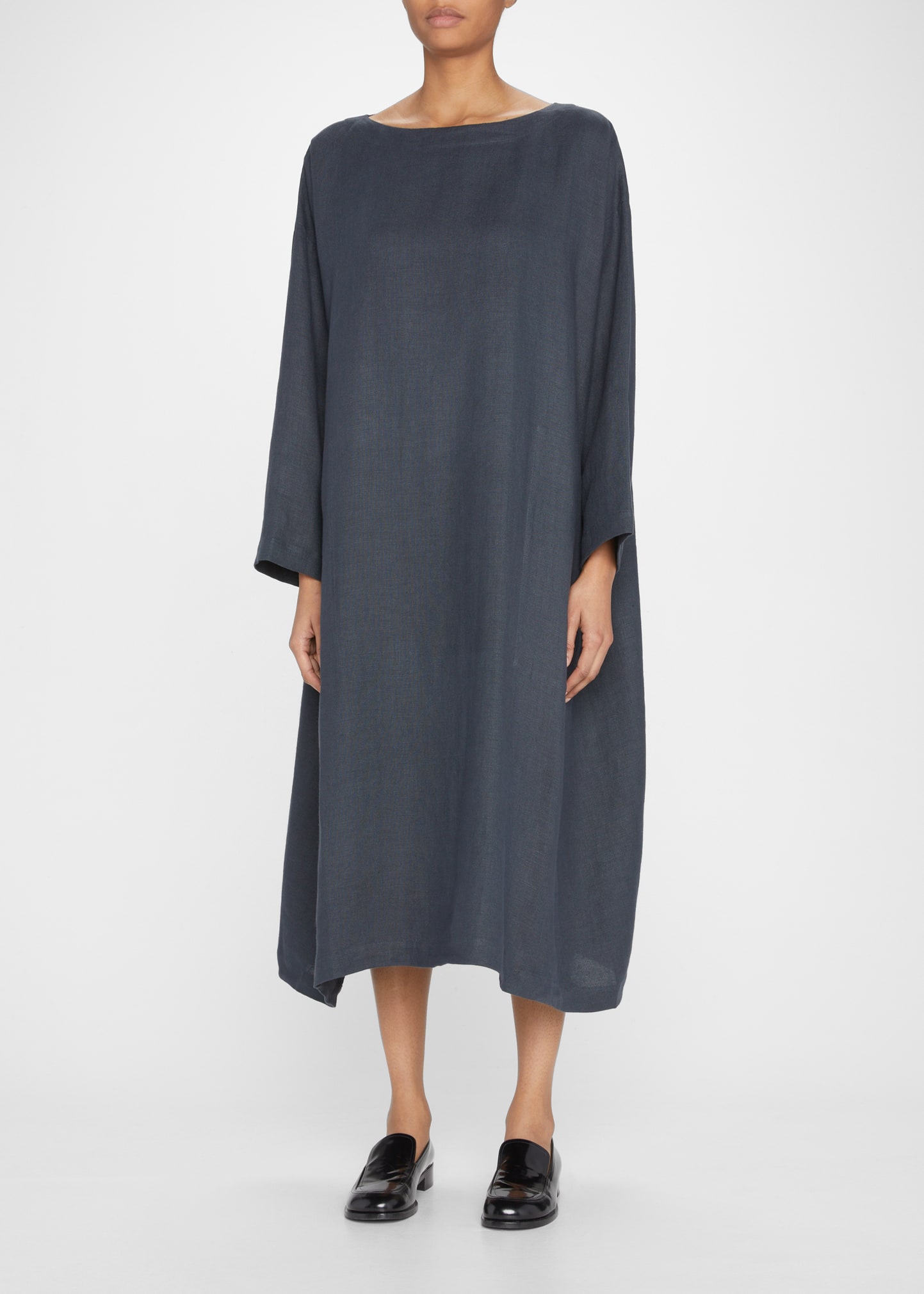 A Line Linen Dress | bergdorfgoodman.com