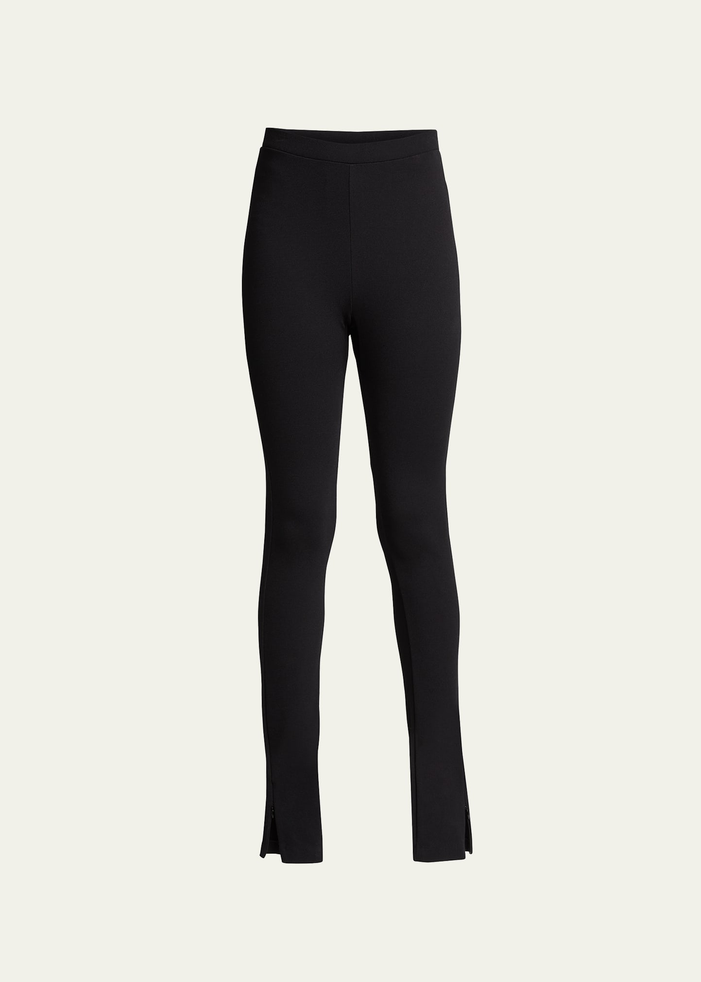 Toteme Zip-Cuff Viscose Leggings - Bergdorf Goodman