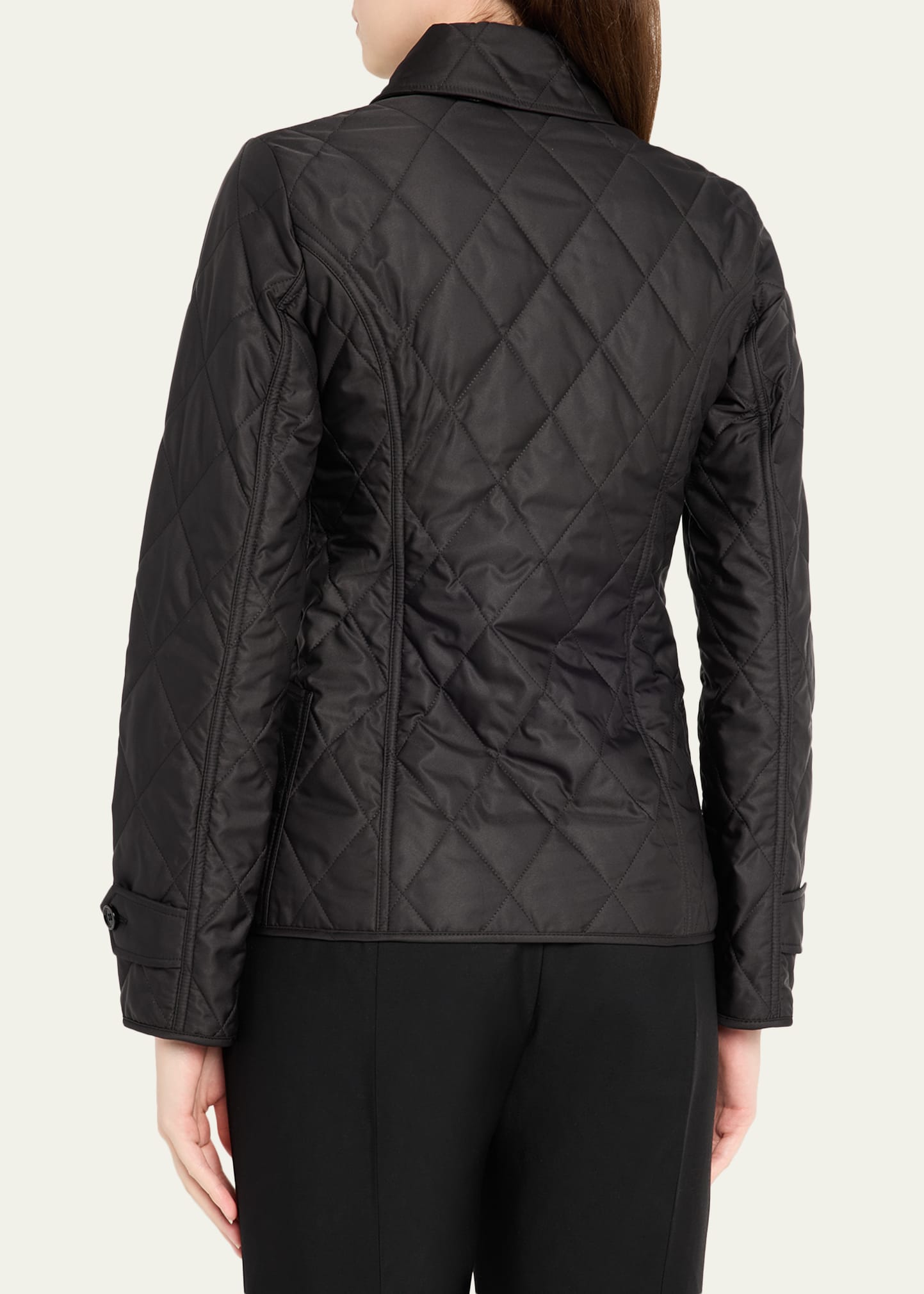 【送料&関税込】Burberry Fernleigh Jacket Burberry Fernleigh Quilted Logo Jacket | Saks Fifth Avenue