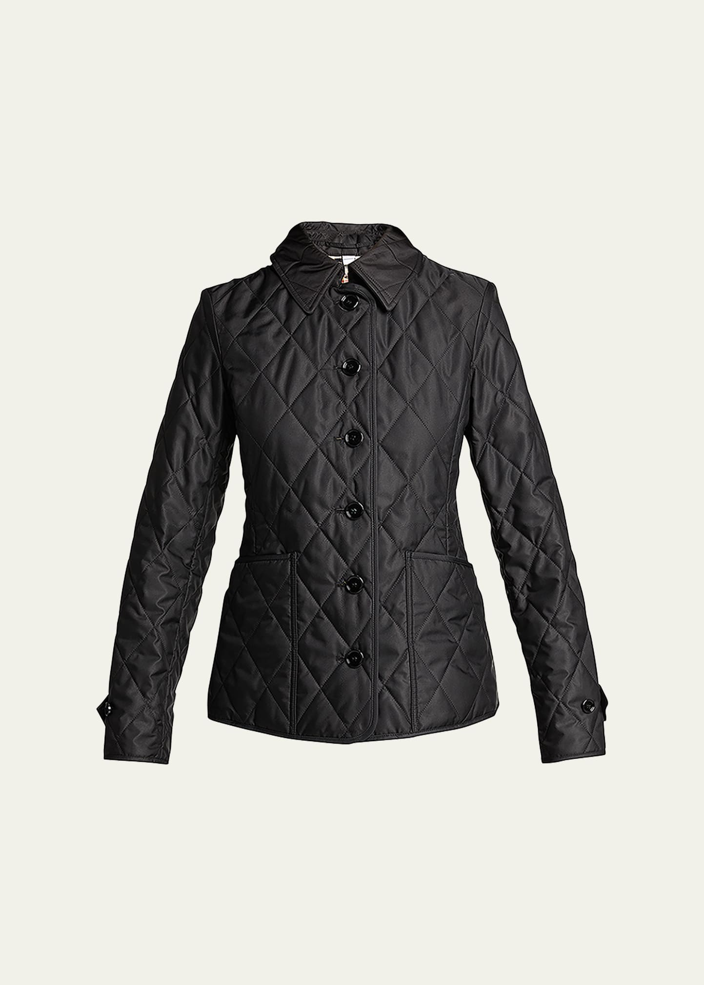 Burberry quilted hotsell jacket ladies