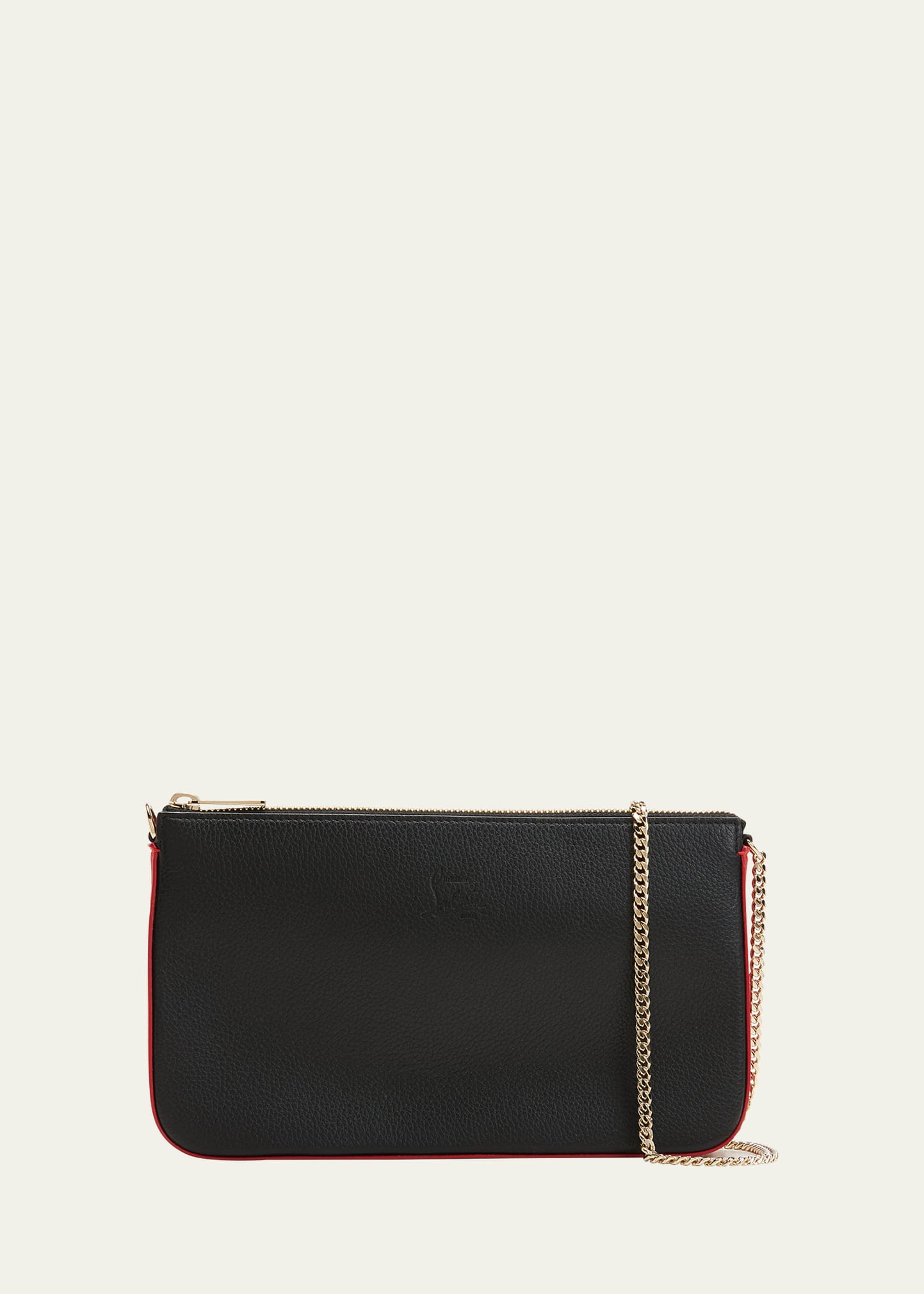 Christian Louboutin, Loubila hybrid pouch black crossbody bag