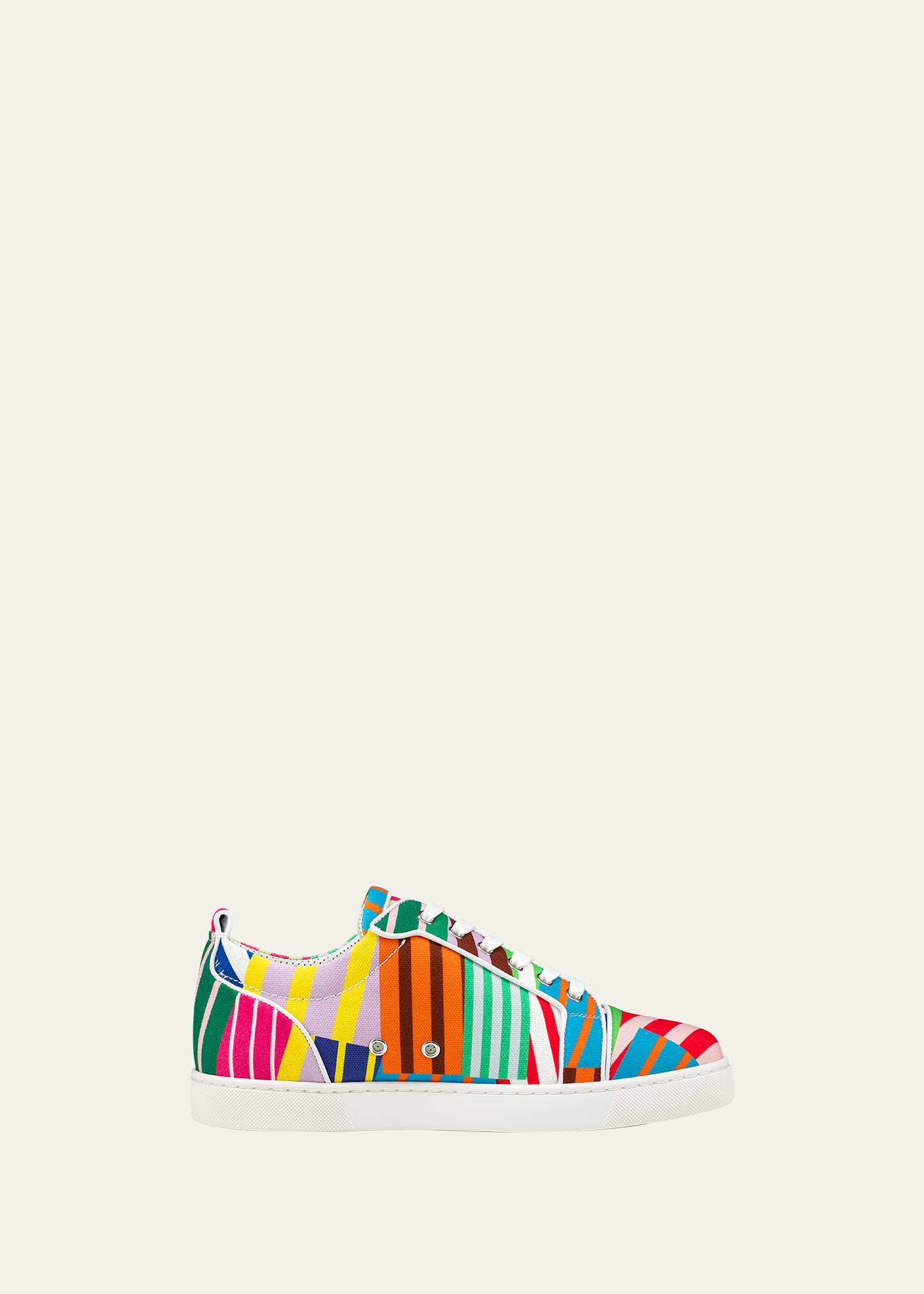 Inspire Nathaniel Ward Kinematics Christian Louboutin Men's Louis Junior Orlato Multicolor Canvas Low-Top  Sneakers - Bergdorf Goodman
