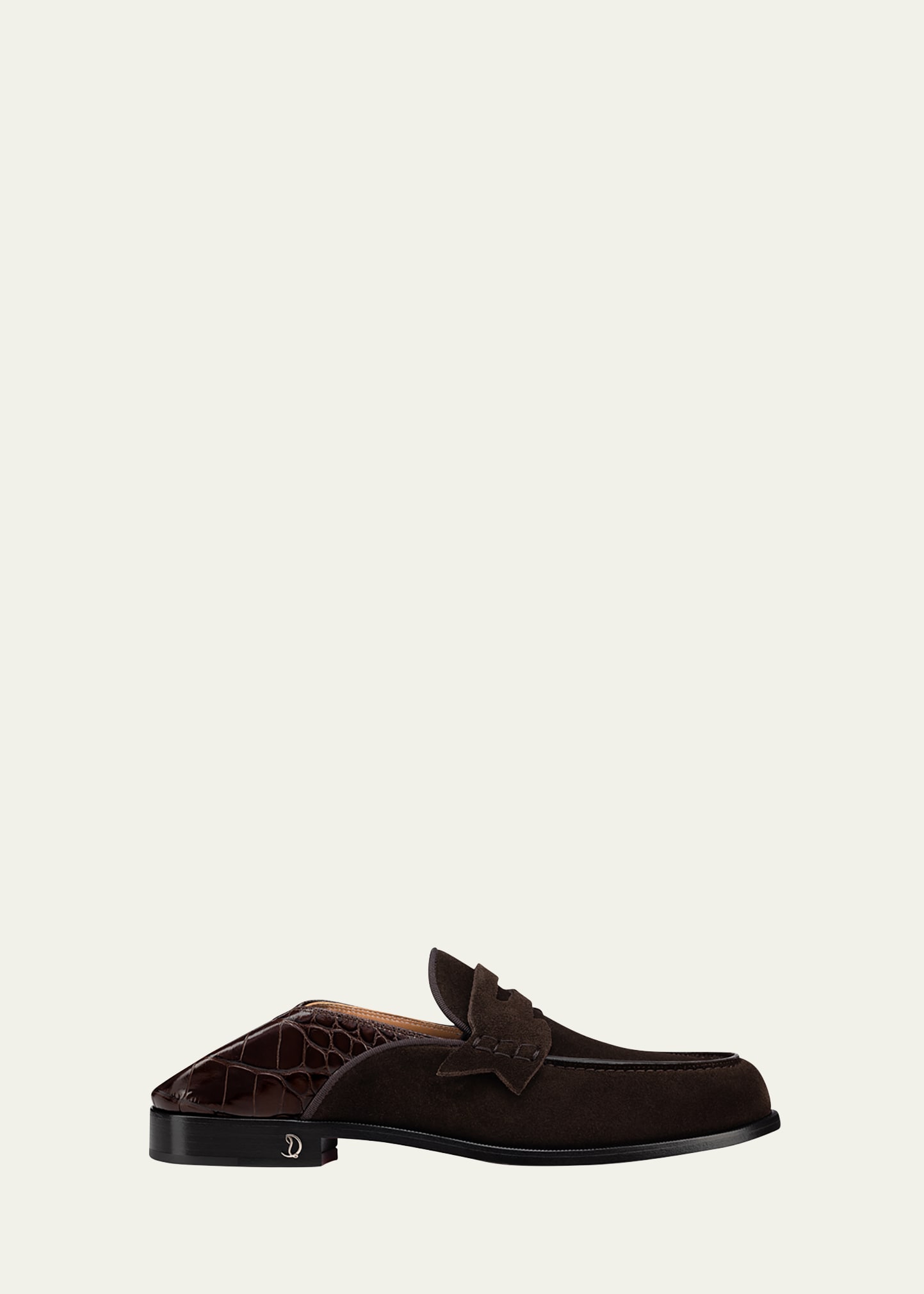 Louis Vuitton Brown Leather Major Loafers Size 42.5 Louis Vuitton