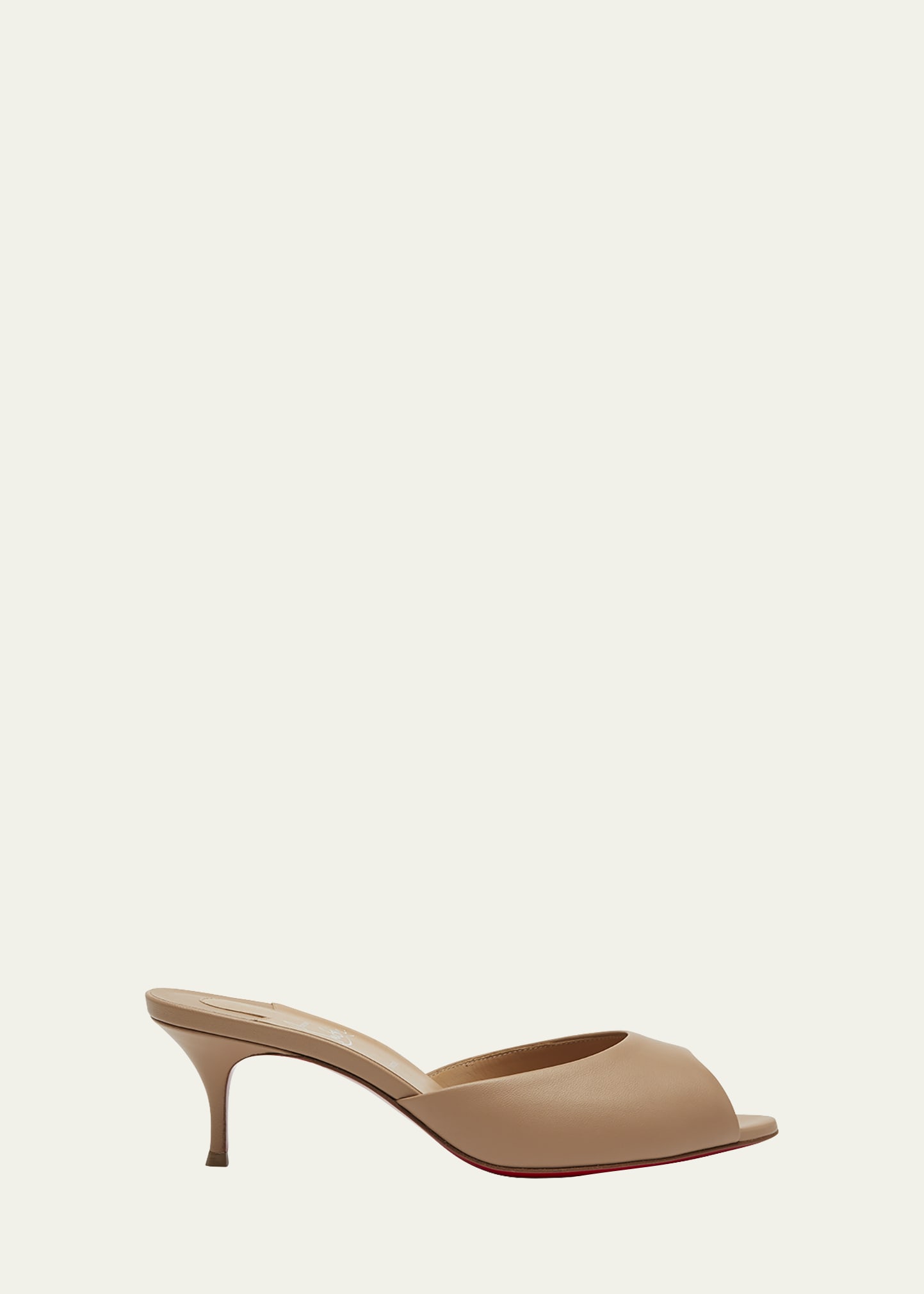 Christian Louboutin Me Dolly Red Sole Mule Sandals Christian Louboutin Me Dolly Red Sole Mule Sandals