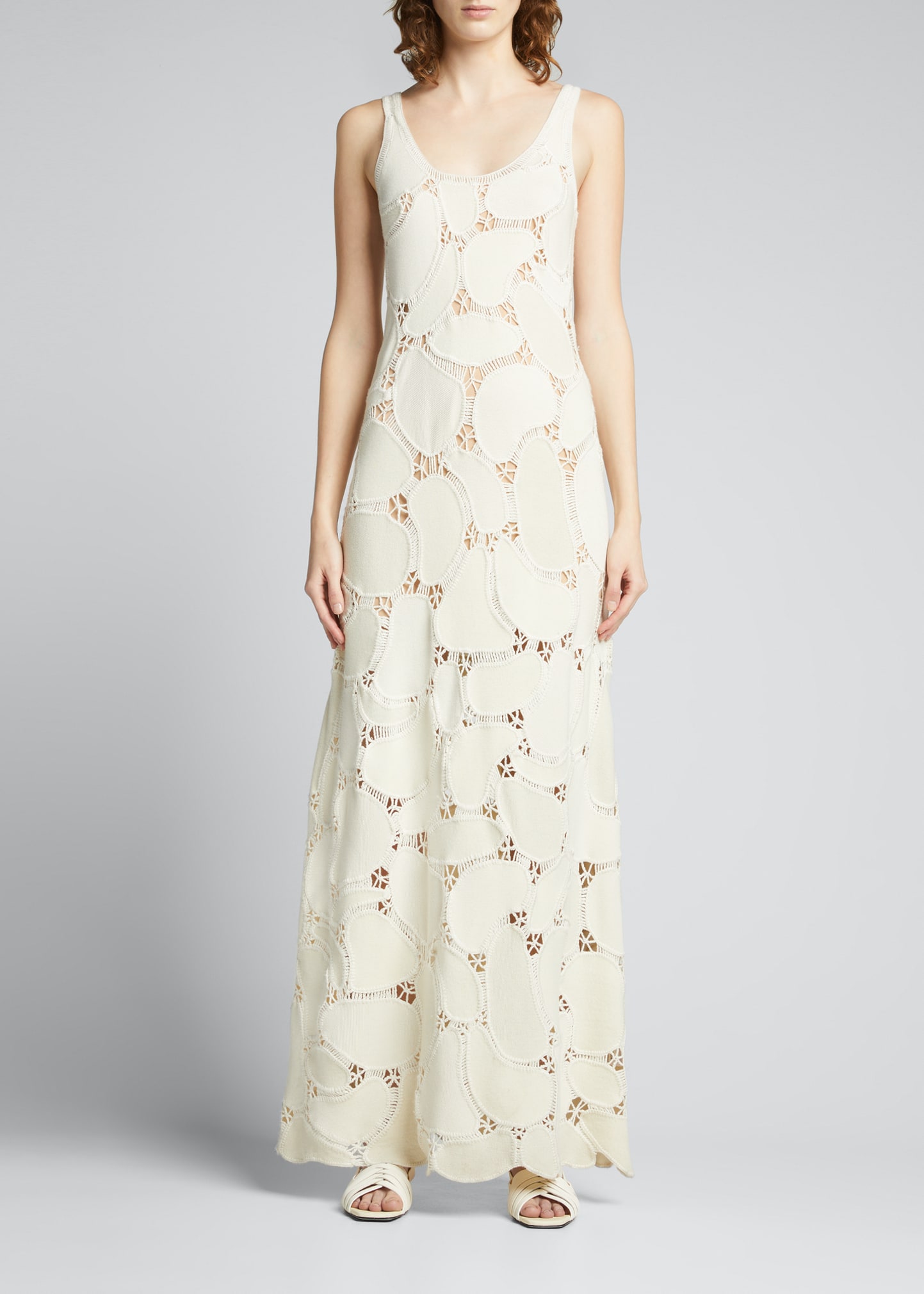 Chloe Patchwork Hand-Crochet Maxi Dress - Bergdorf Goodman