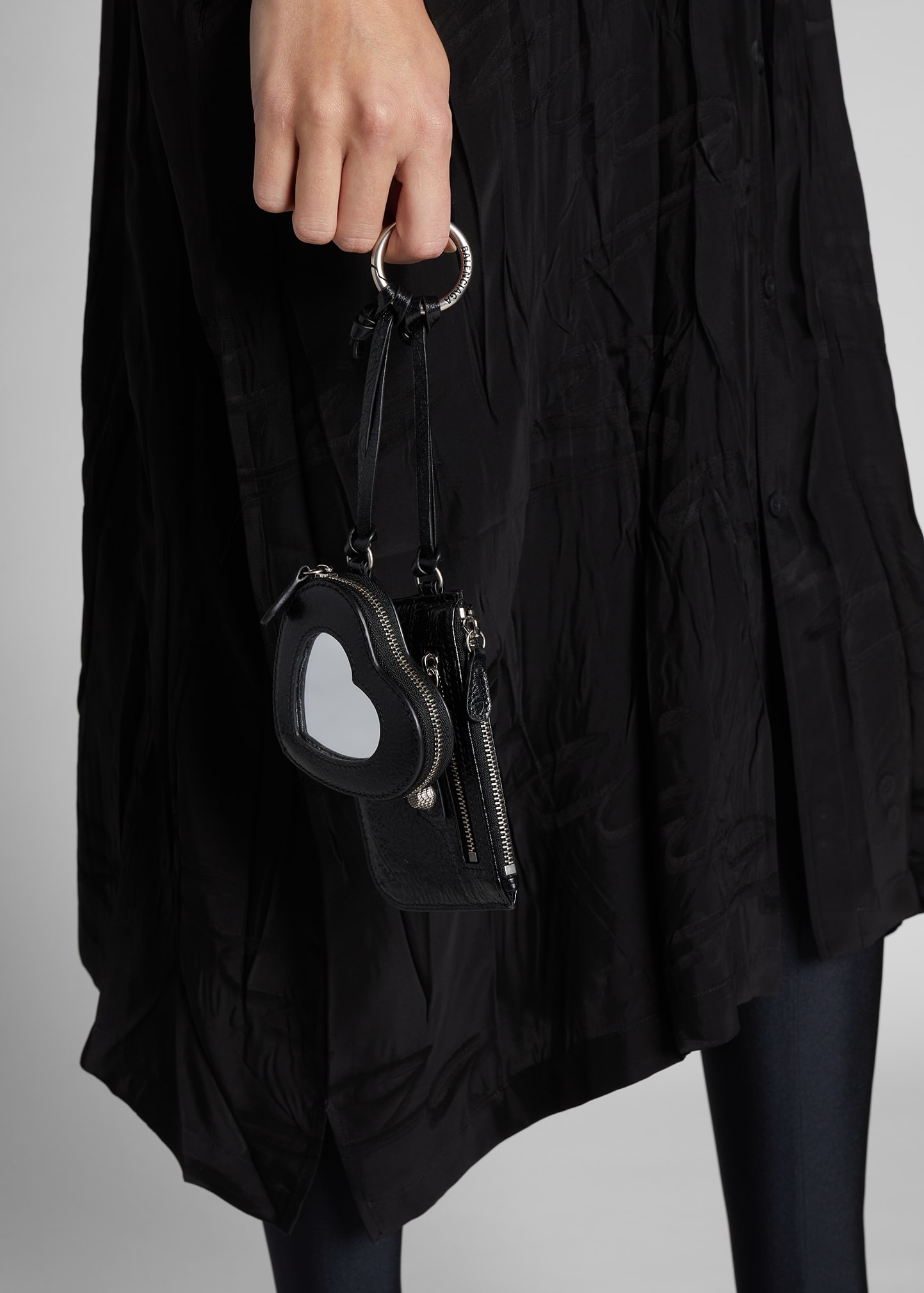 Balenciaga Le Cagole Zip Pouch Keychain Charms - Bergdorf Goodman