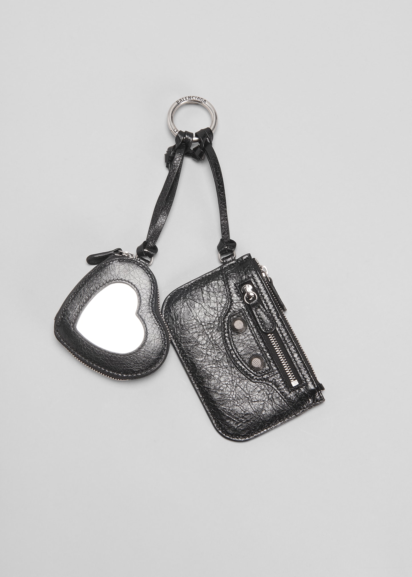Balenciaga Le Cagole Zip Pouch Keychain Charms - Bergdorf Goodman