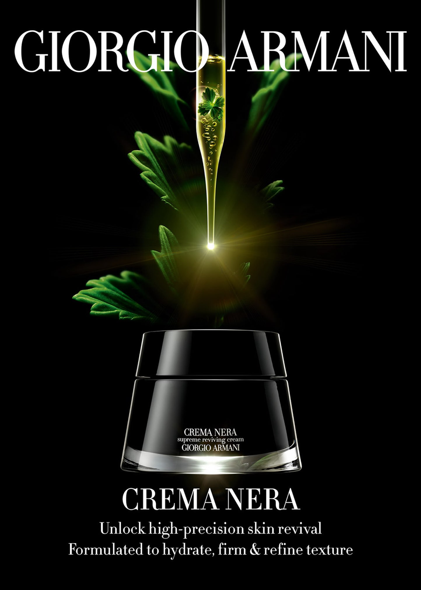 ARMANI beauty Crema Nera Supreme Lightweight Reviving Anti-Aging