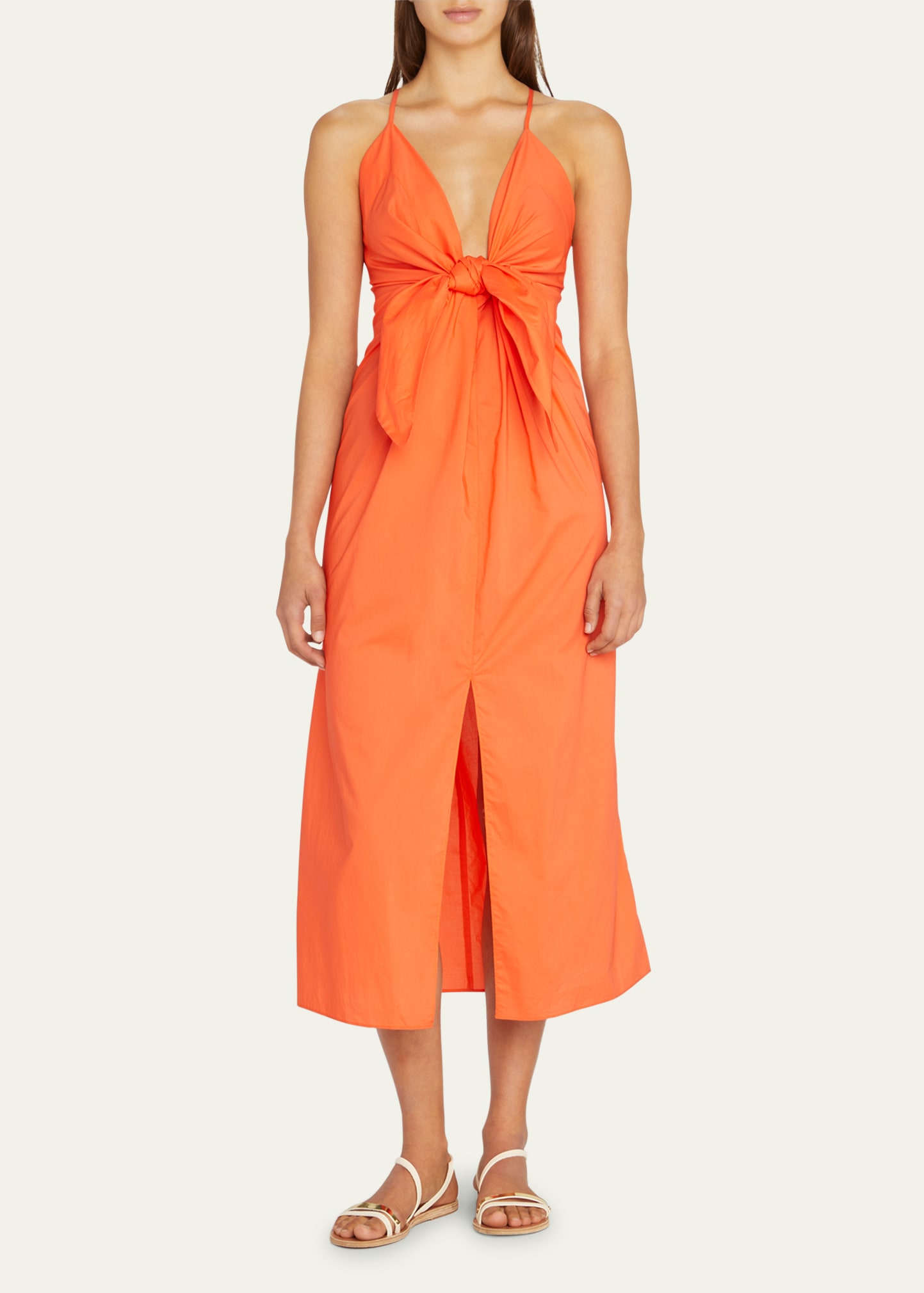 performer knit maxi dress Sky Maxi Knit – Acid Lime main image 1