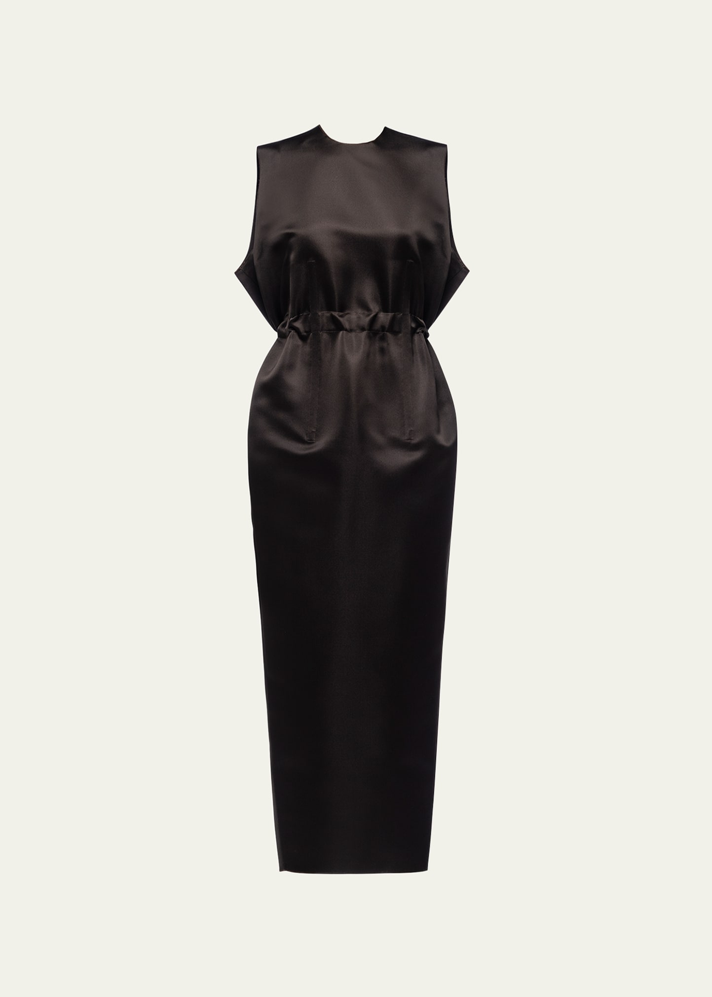 prada leather dress Prada Leather Mini Dress - Black