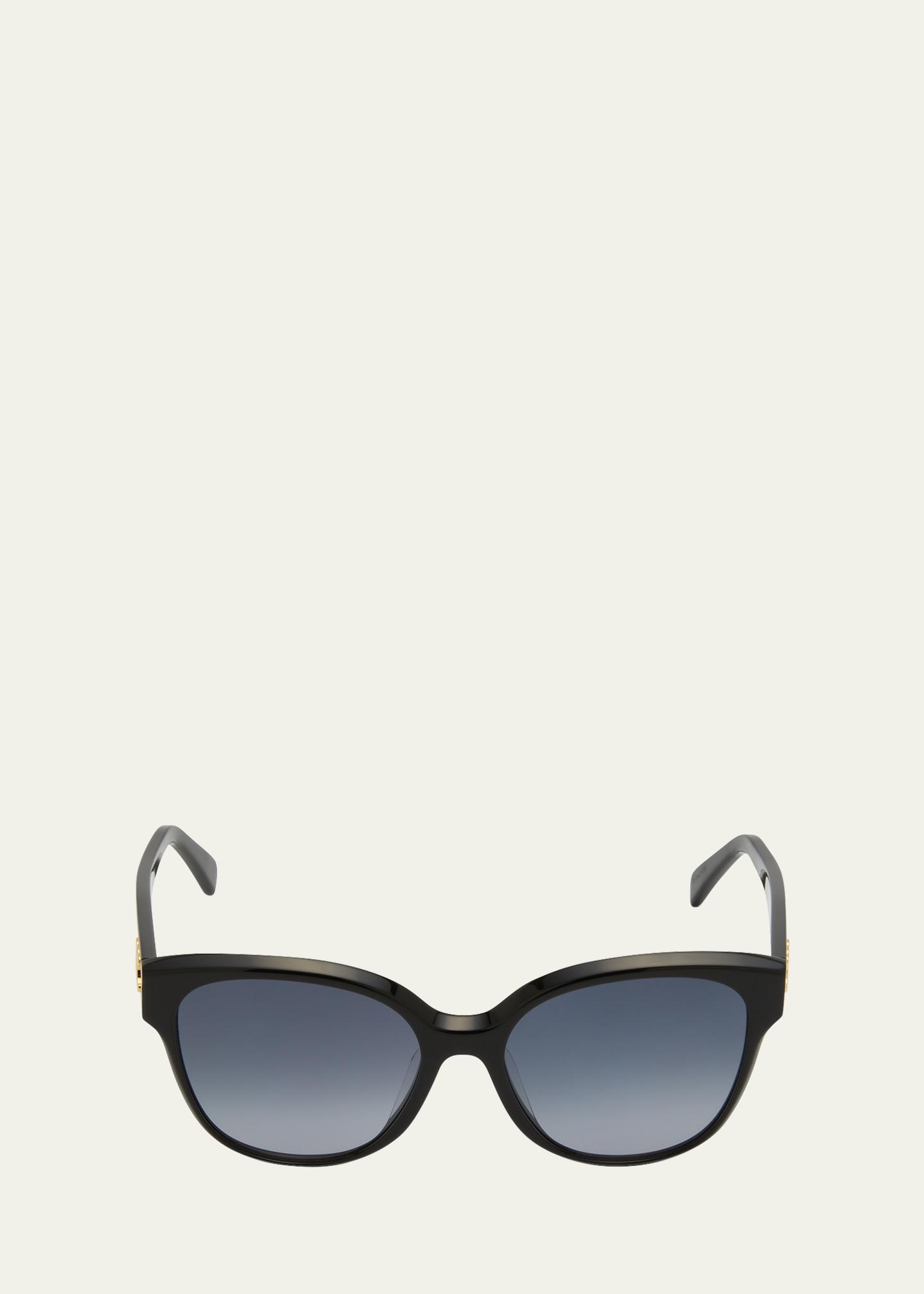 Celine Gradient Triomphe Acetate Cat-Eye Sunglasses 