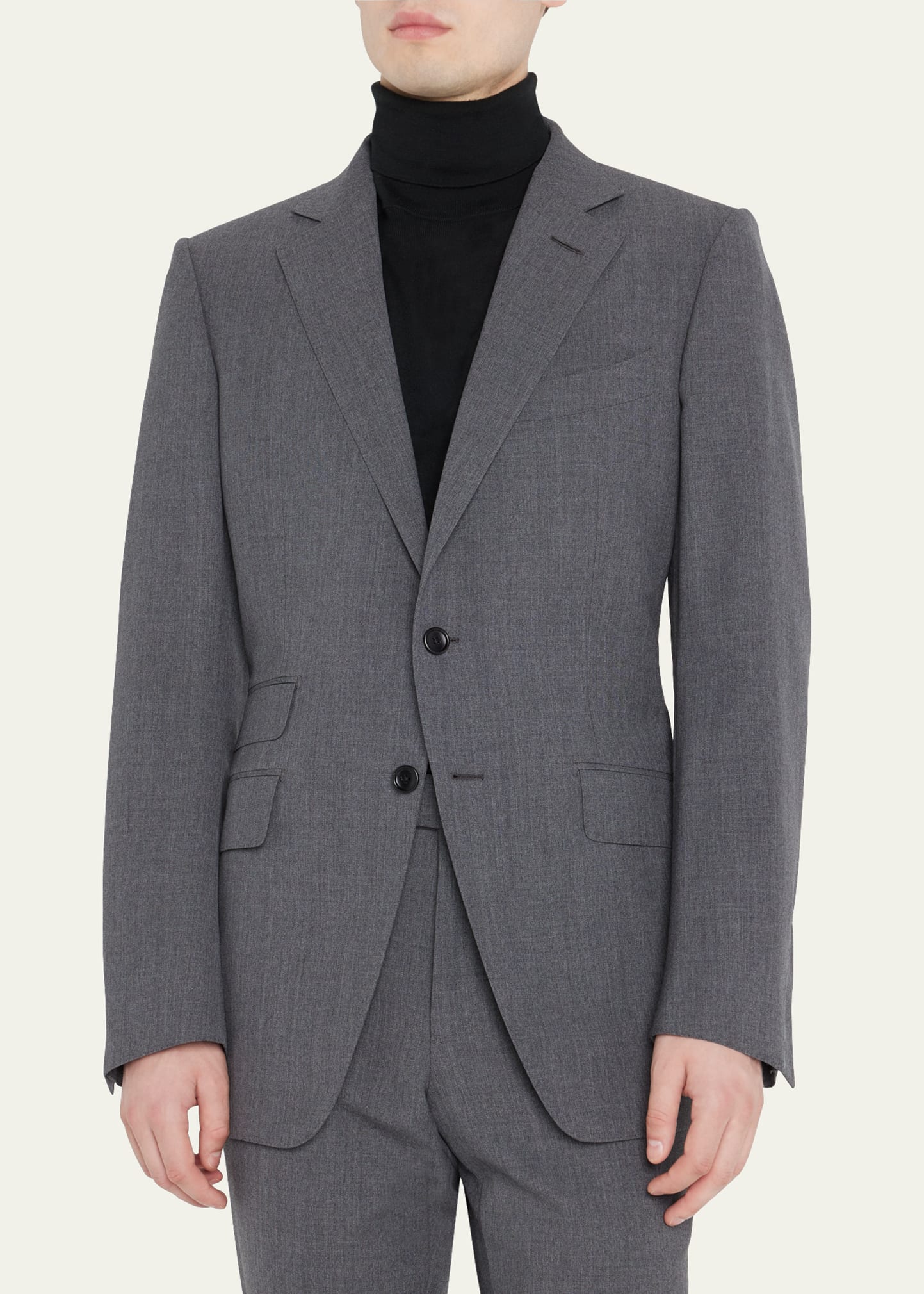 TOM FORD Men's O'Connor Solid Wool Suit - Bergdorf Goodman