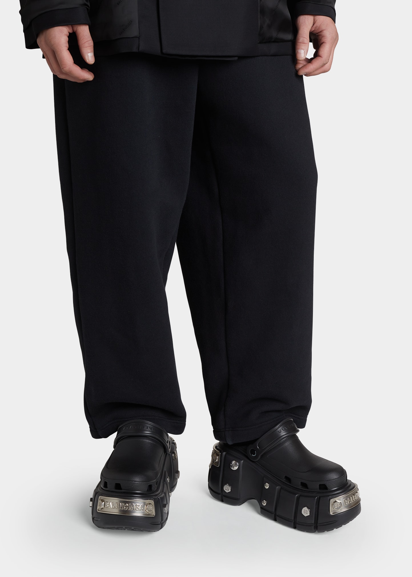 Balenciaga x Crocs™ Men's Hardcrocs™ Platform Clogs