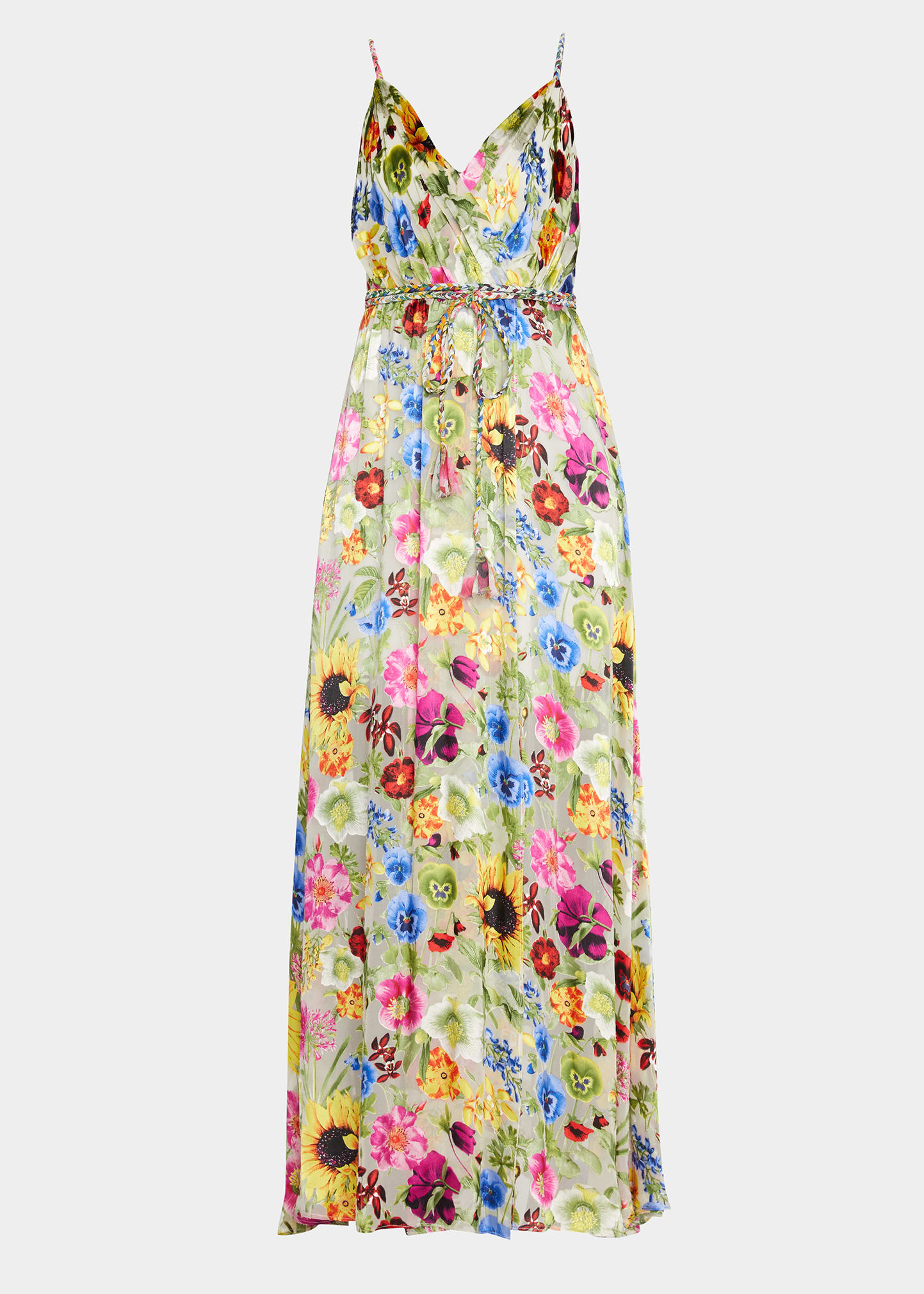 alice and olivia samantha wrap maxi dress Samantha Butterfly Print Faux Wrap Maxi Dress (Women)