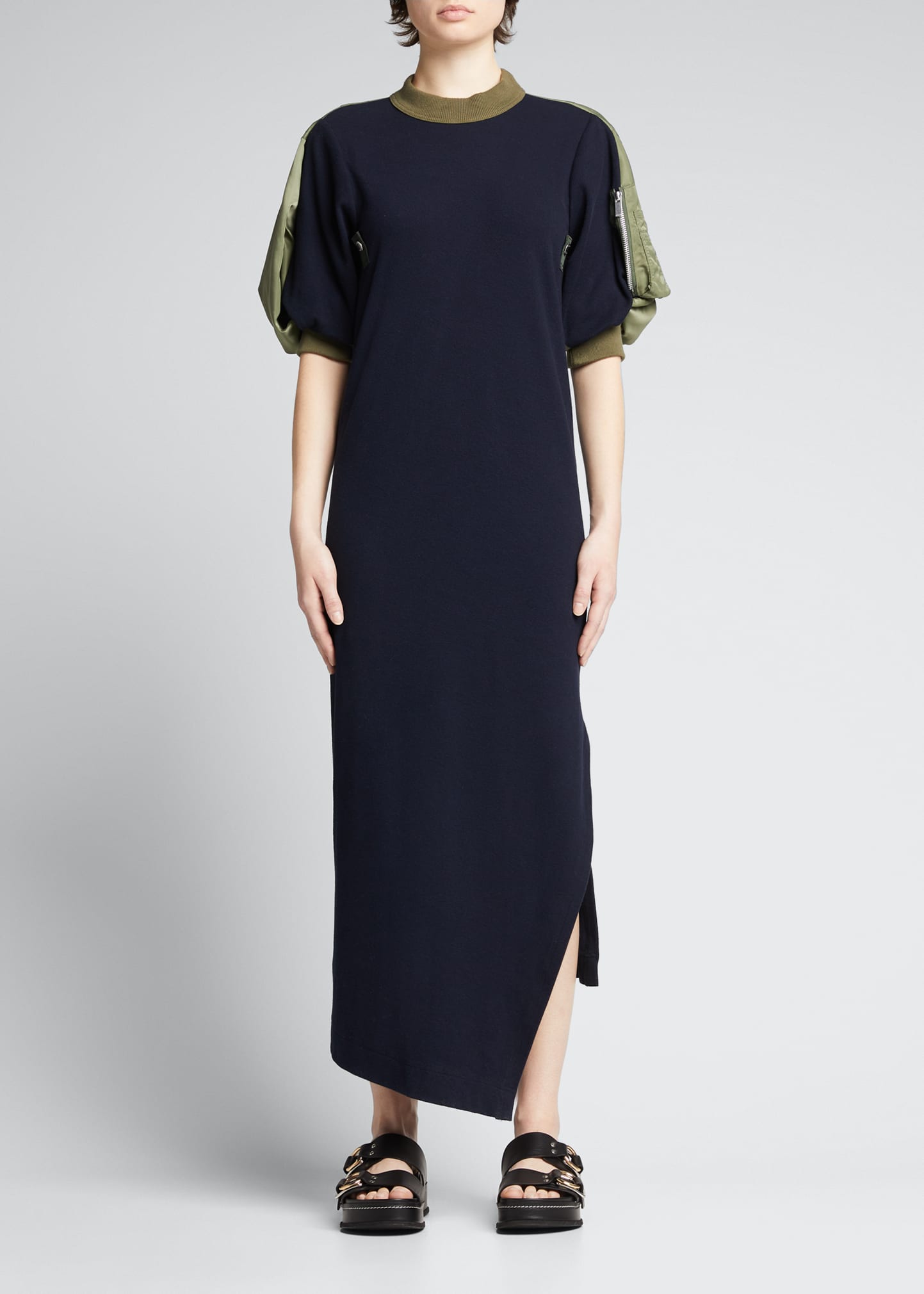 Asymmetric Jersey Dress | bergdorfgoodman.com