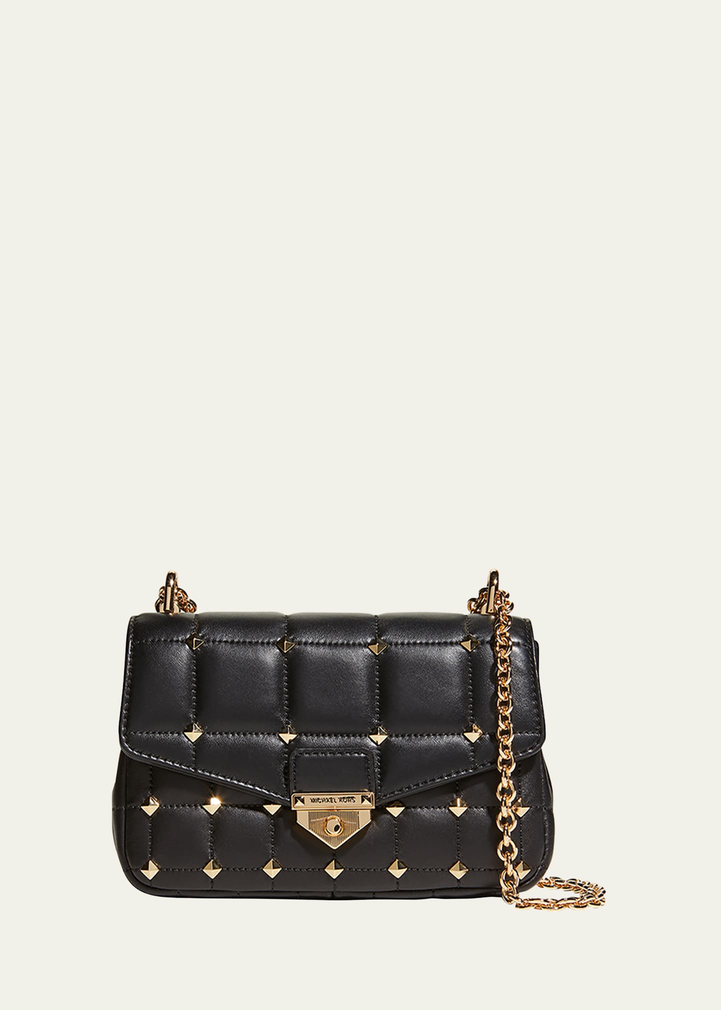 MICHAEL Michael Kors Soho Small Studded Quilt Chain Shoulder Bag