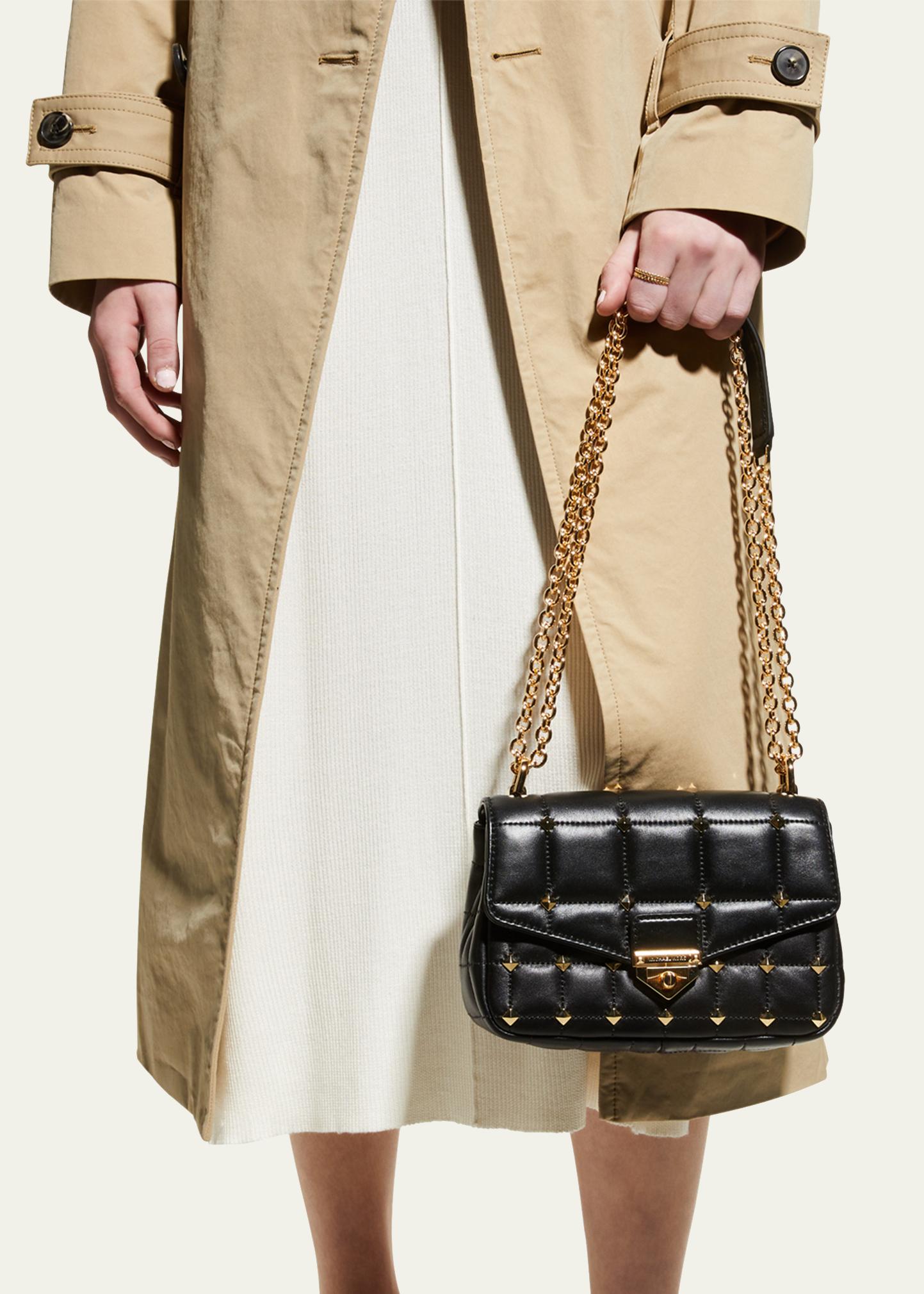 MICHAEL Michael Kors Soho Small Studded Quilt Chain Shoulder Bag