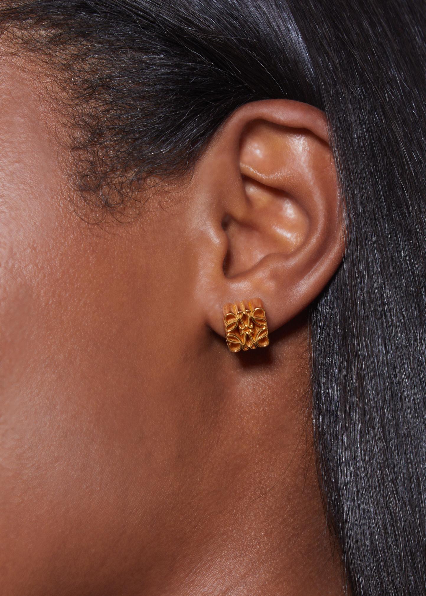 Loewe Anagram Stud Earrings - Bergdorf Goodman
