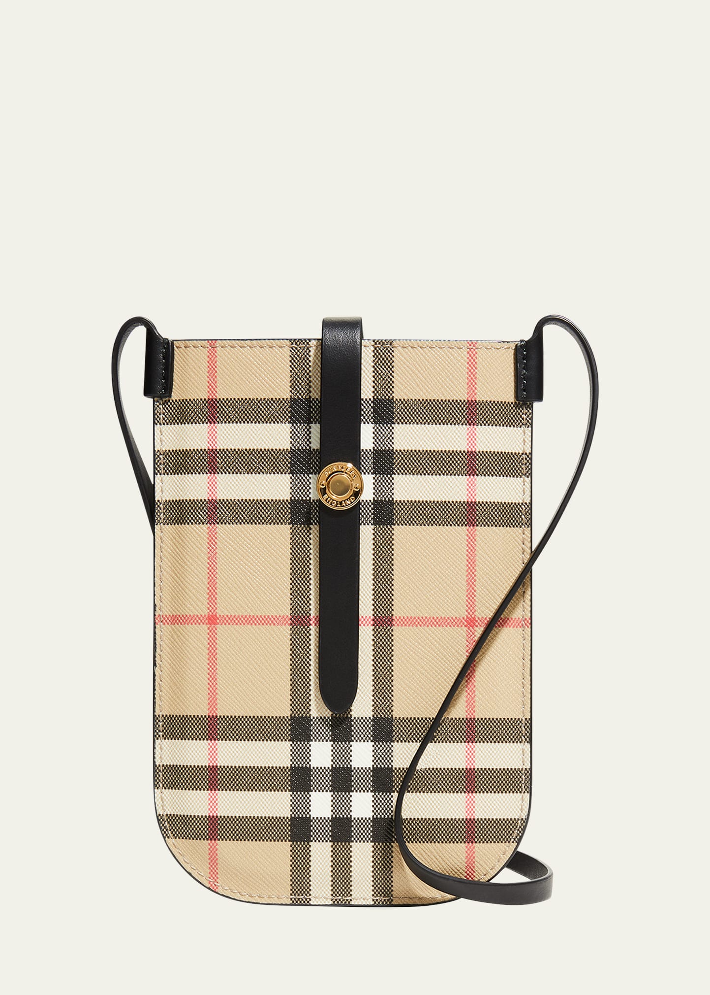Burberry Anne Vintage Check Phone Crossbody Bag - Bergdorf