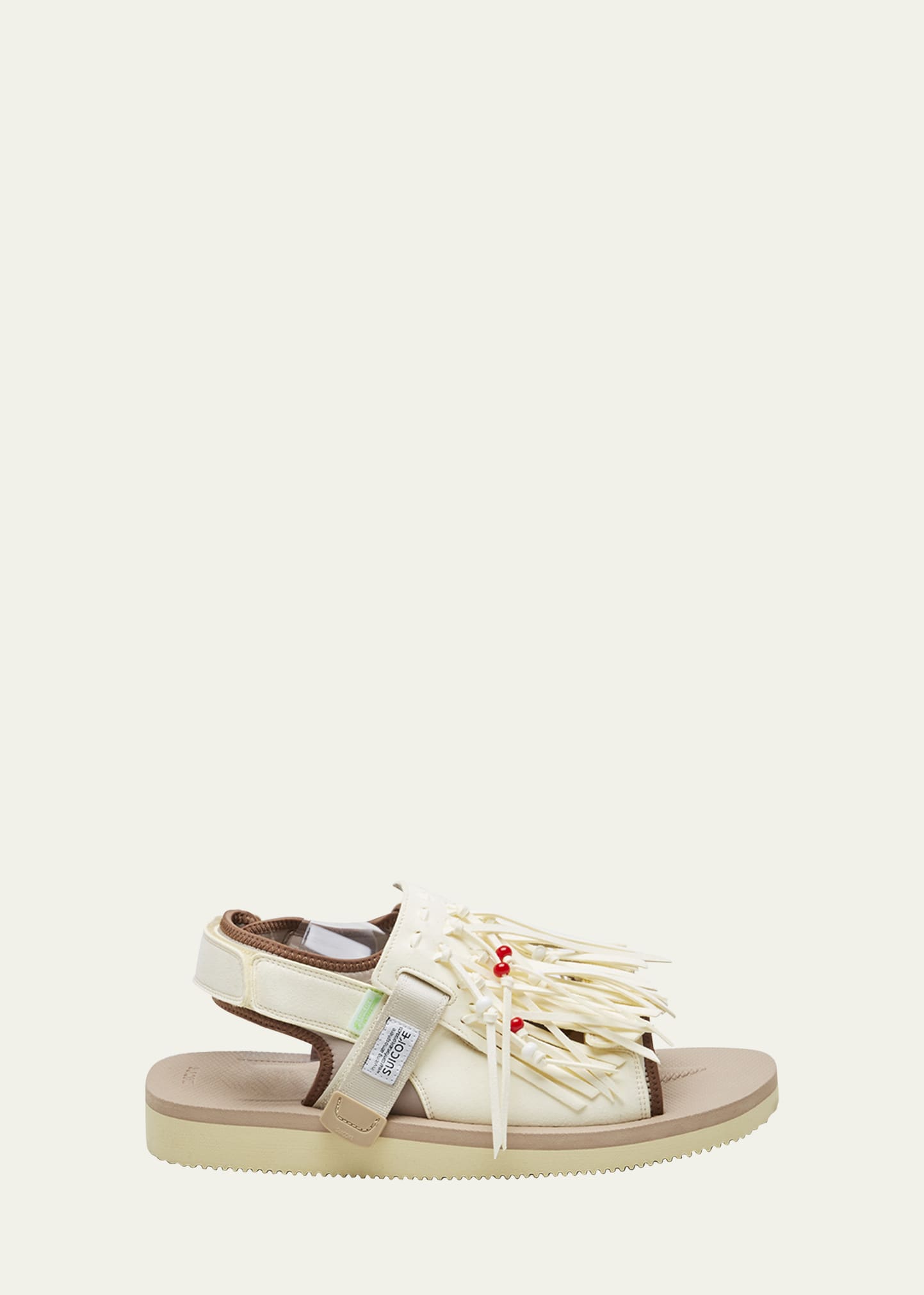 Suicoke Was 4AB Beaded Tassel Sporty Sandals - Bergdorf Goodman