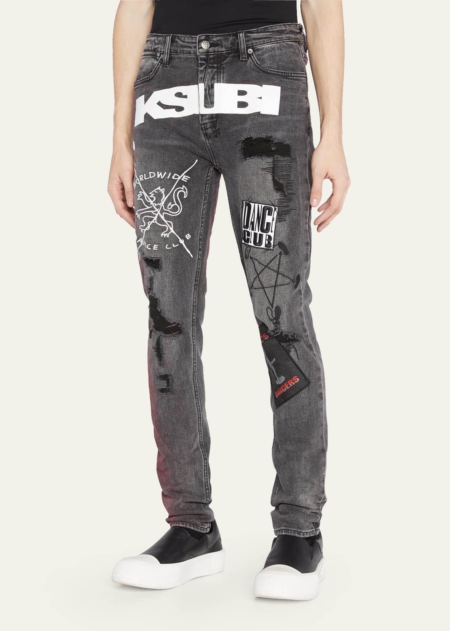 Ksubi Van Winkle Dance Klubスキニーデニムジーンズ30 bg_4288806_100106_a