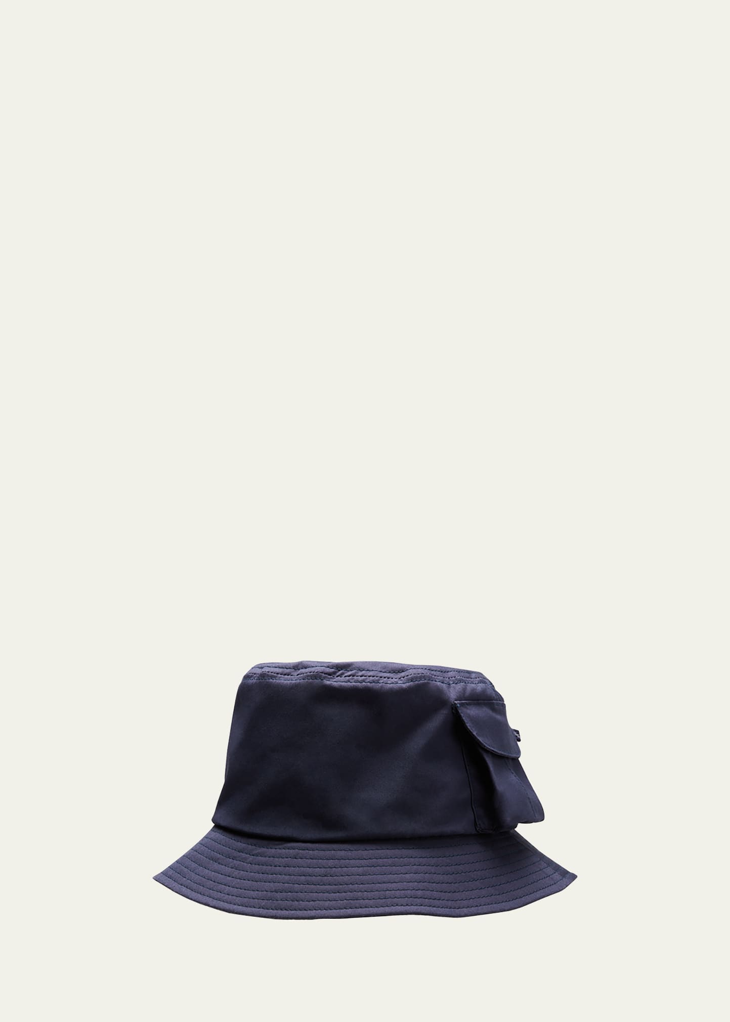 Men's Ventile Linen Bucket Hat w/ Pocket