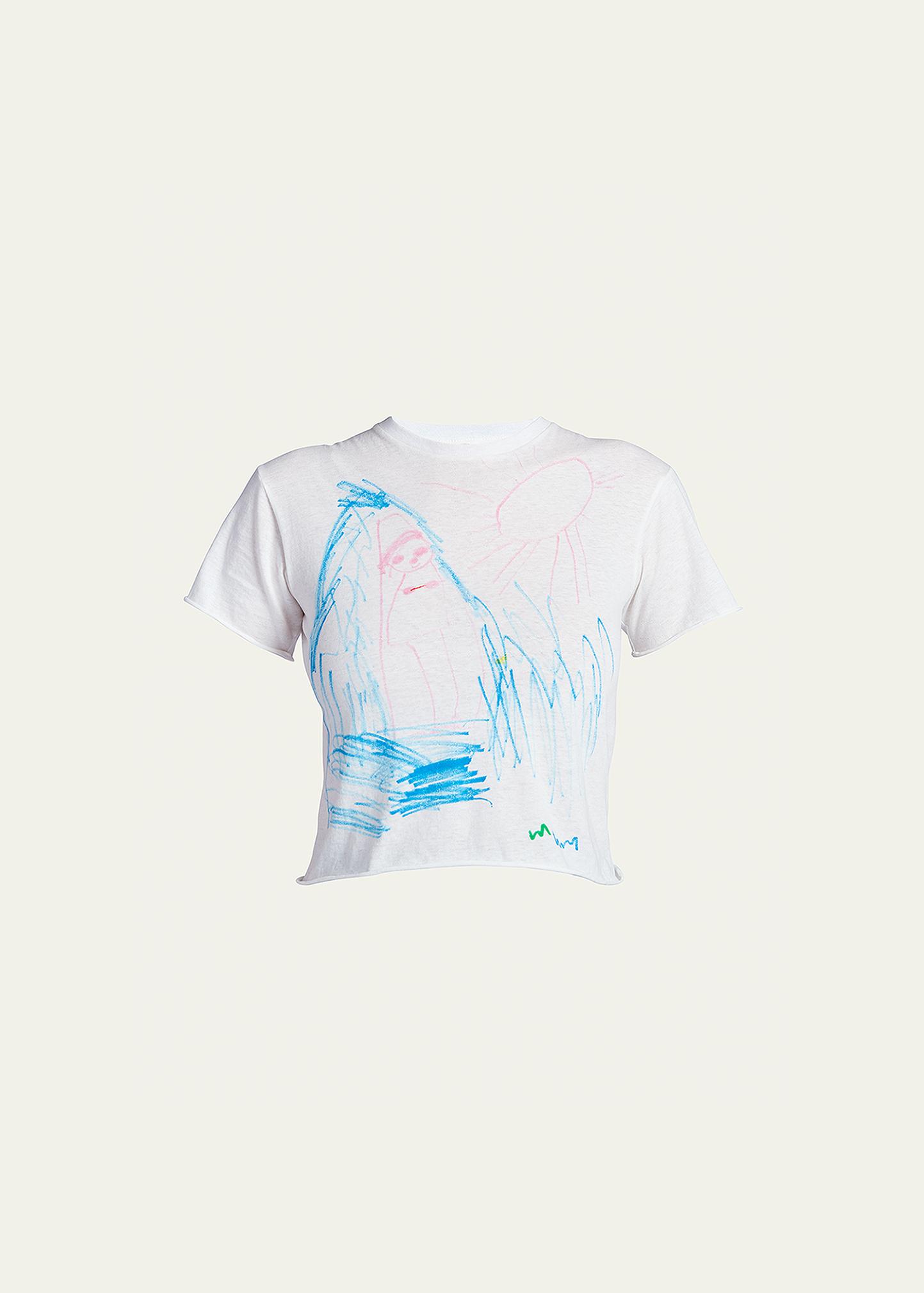 The Row Alasdair on the Beach Marker Jersey T-Shirt - Bergdorf Goodman