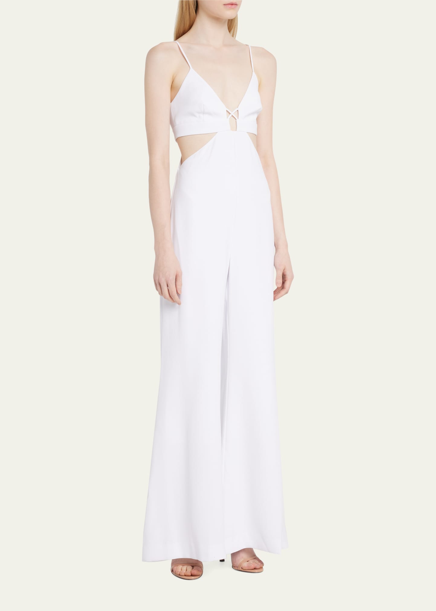 Et Ochs Carter Cutout Wide Leg Jumpsuit