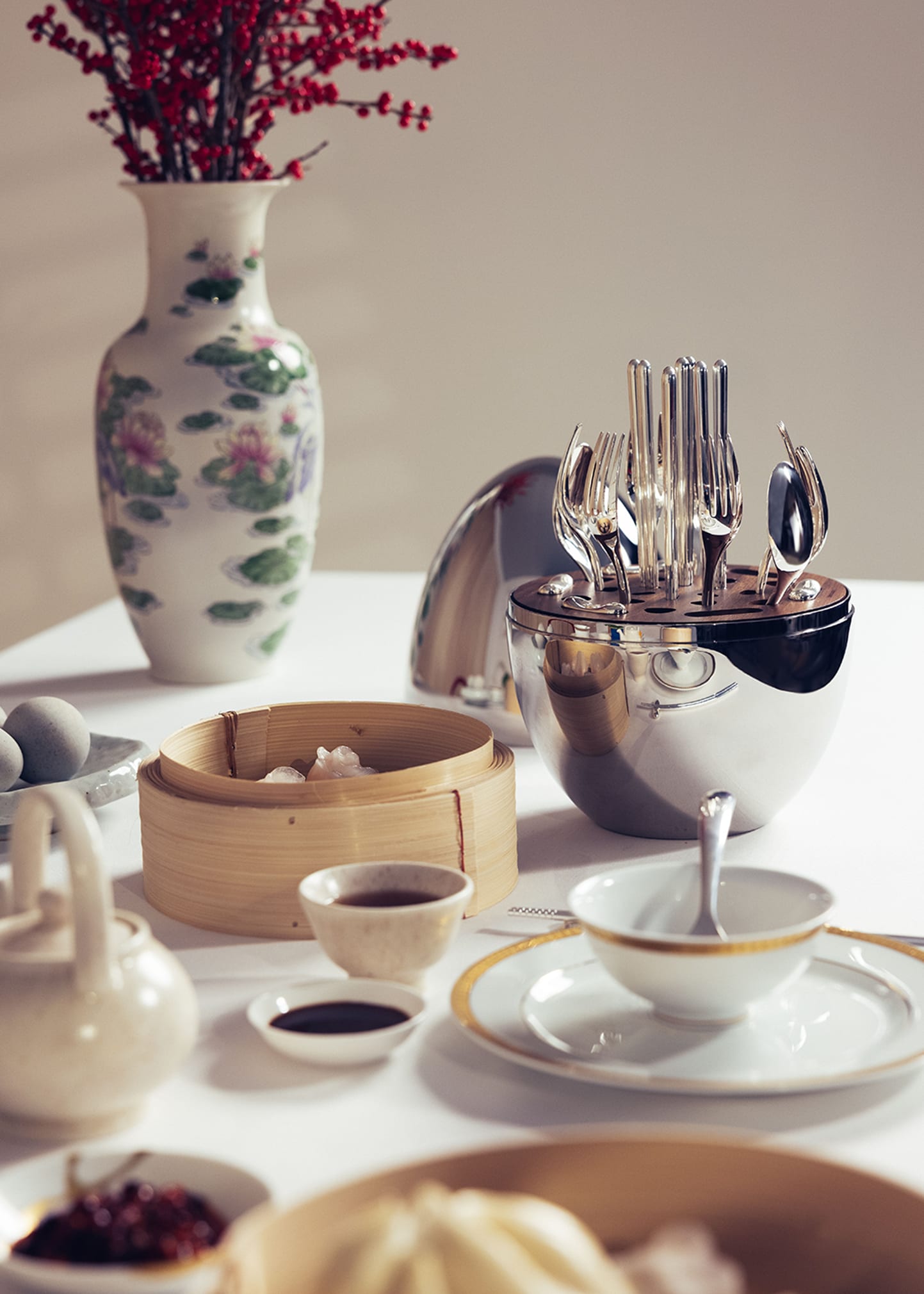 Christofle Mood Asia 24-Piece Cutlery Set - Bergdorf Goodman