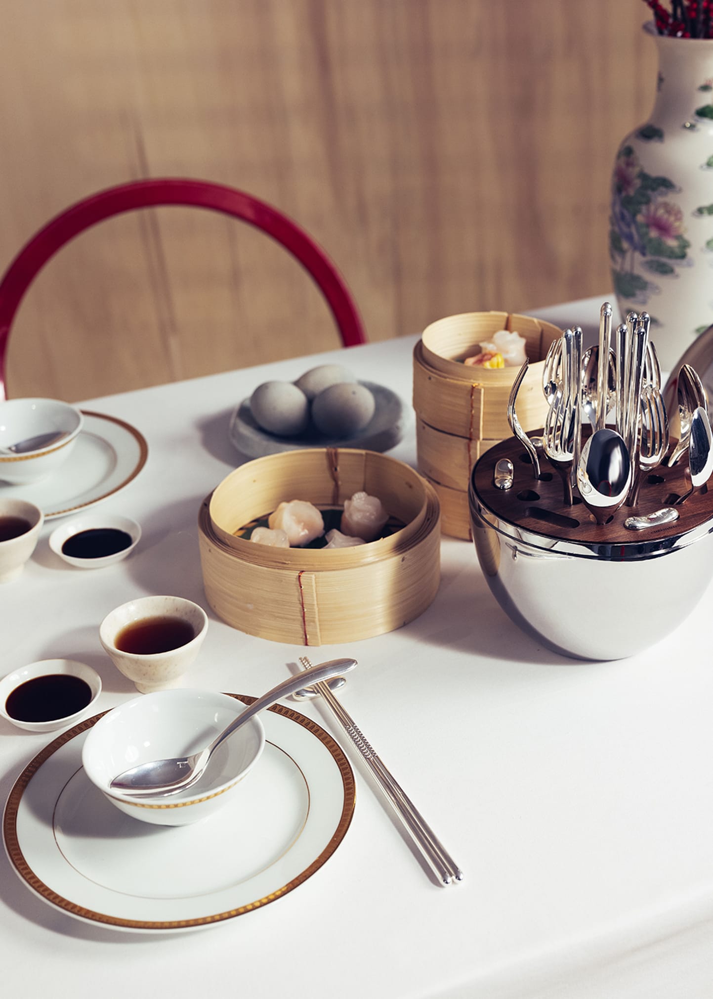 Christofle Mood Asia 24-Piece Cutlery Set - Bergdorf Goodman