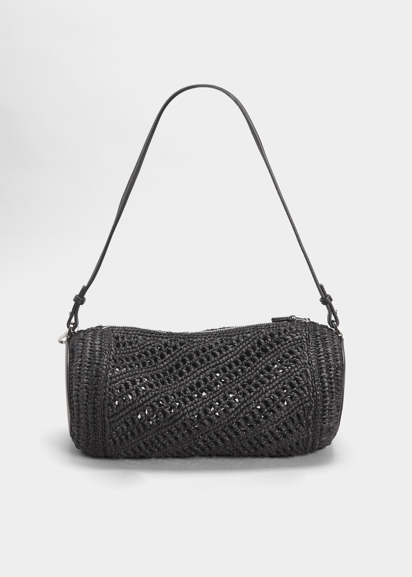 Loewe Bracelet Pouch Raffia Clutch Bag - Bergdorf Goodman