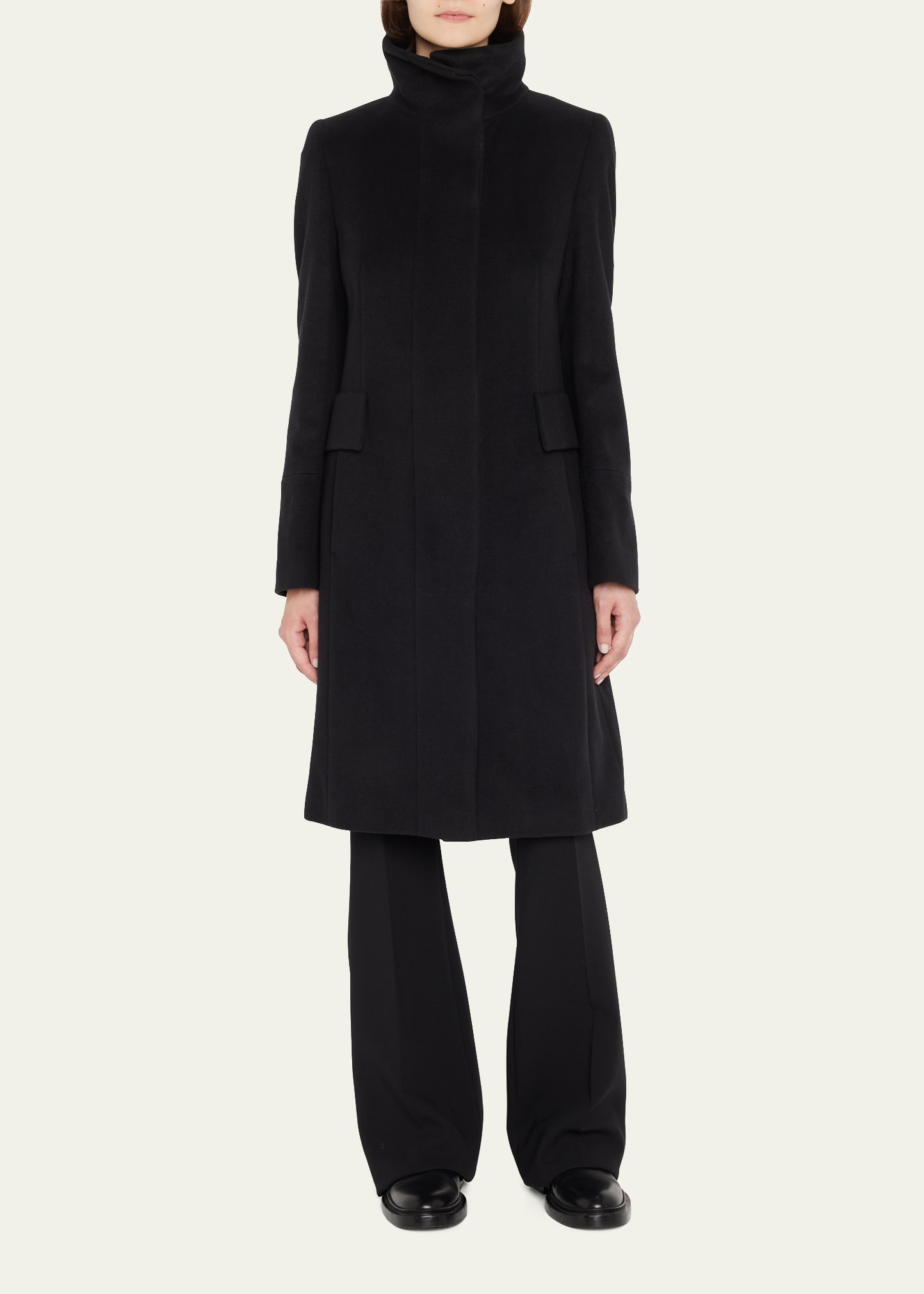 コート AKRIS Akris Wool Flannel Coat bg_4310496_100106_a