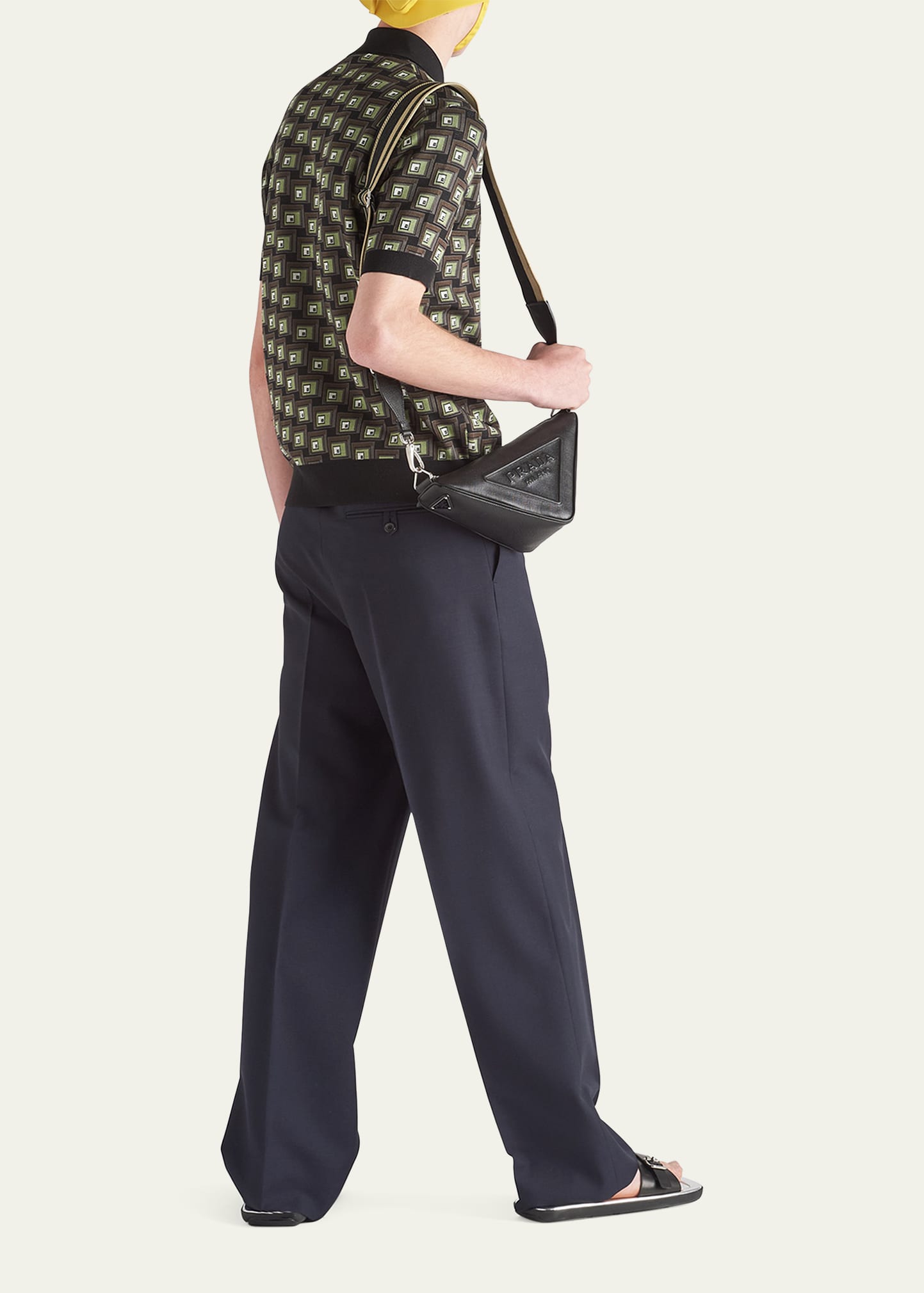 【送料&関税込】Prada Sand Wool Blend Pant bg_4312674_100380_b