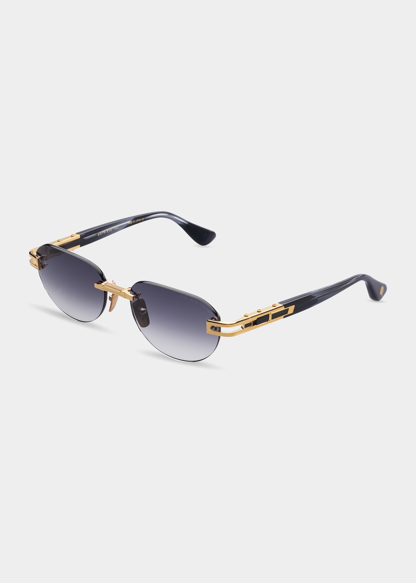DESPADA,Made In ITALY  Metal Frame Classic Round Sunglasses 