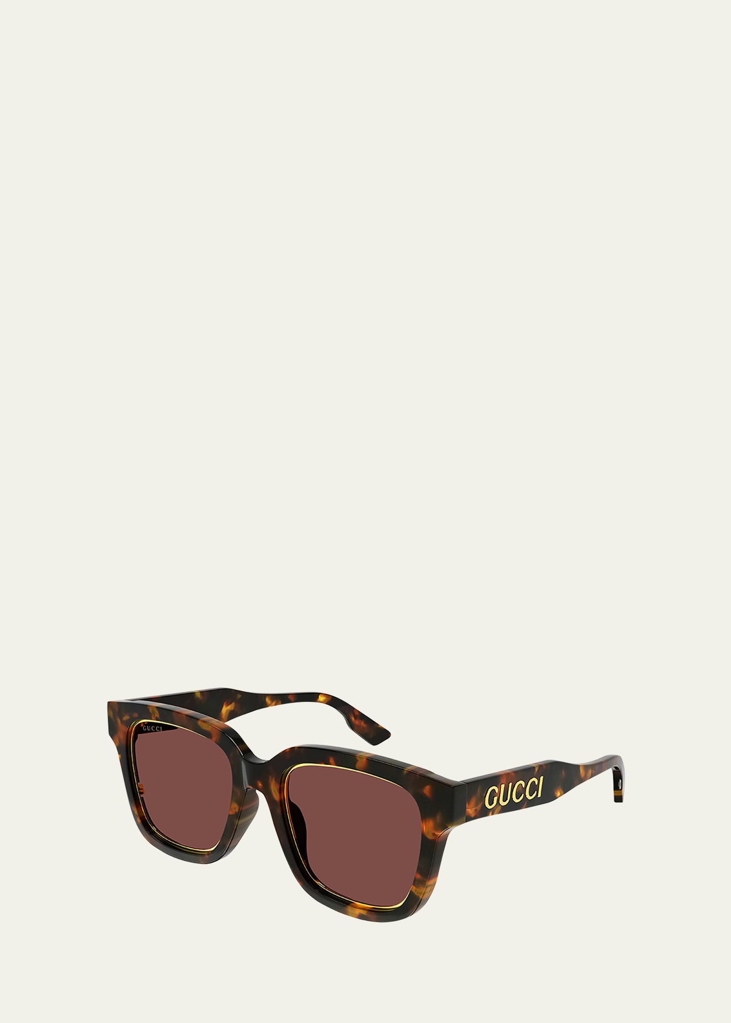 verraden erosie dividend Gucci Logo Square Acetate Sunglasses - Bergdorf Goodman