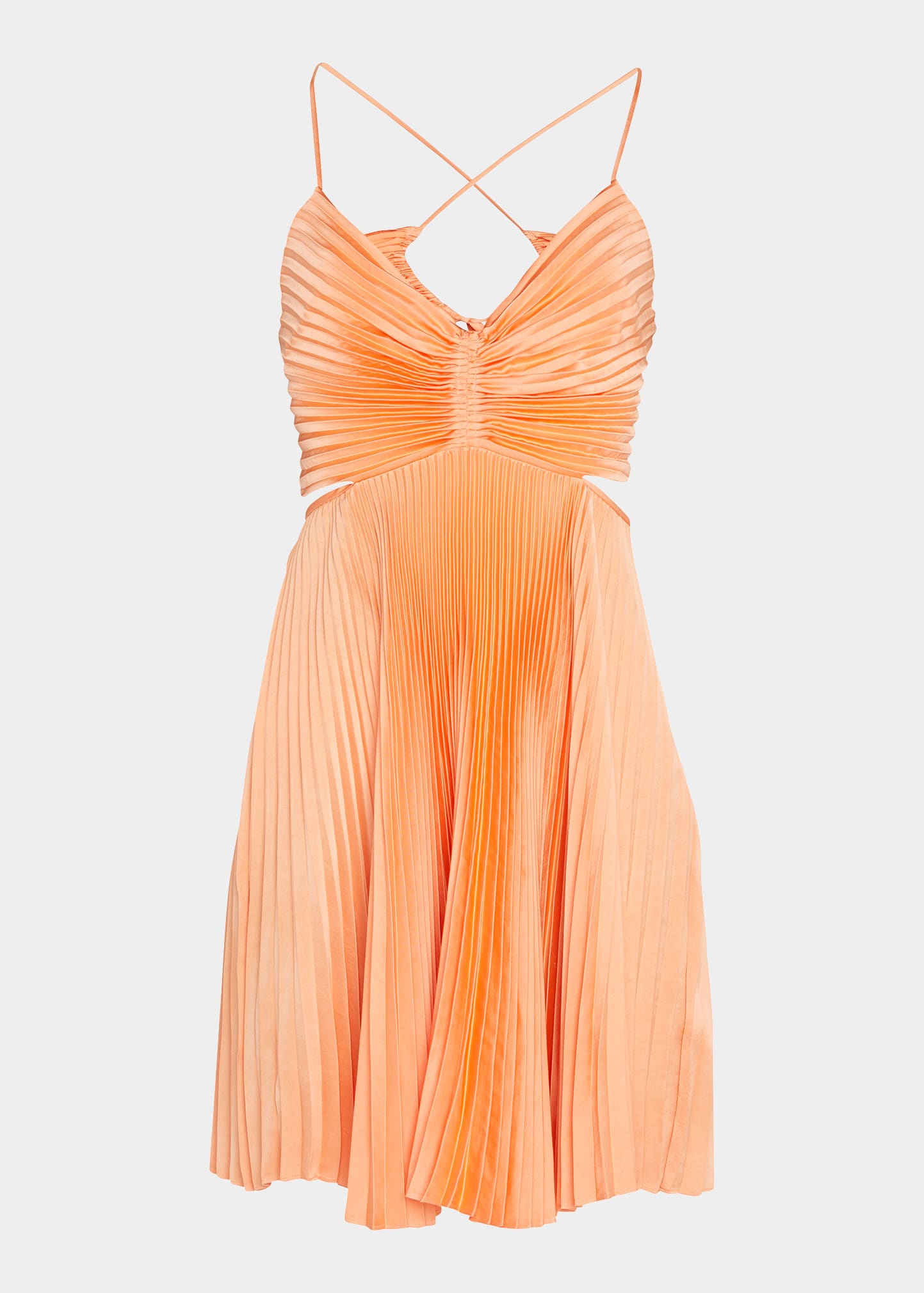 amalfi mini dress Amalfi Mood Halter Skater Dress in Ivory | Size: XS | Woven Fabric