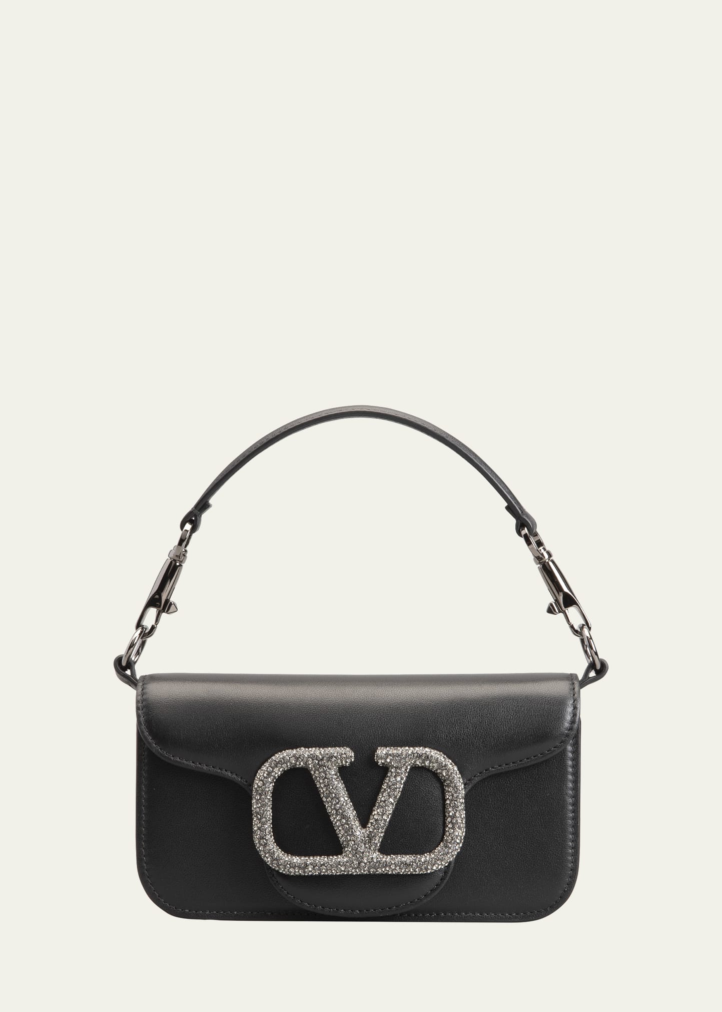 Valentino Rouge Pur Calfskin Small Vlogo Loco Bag