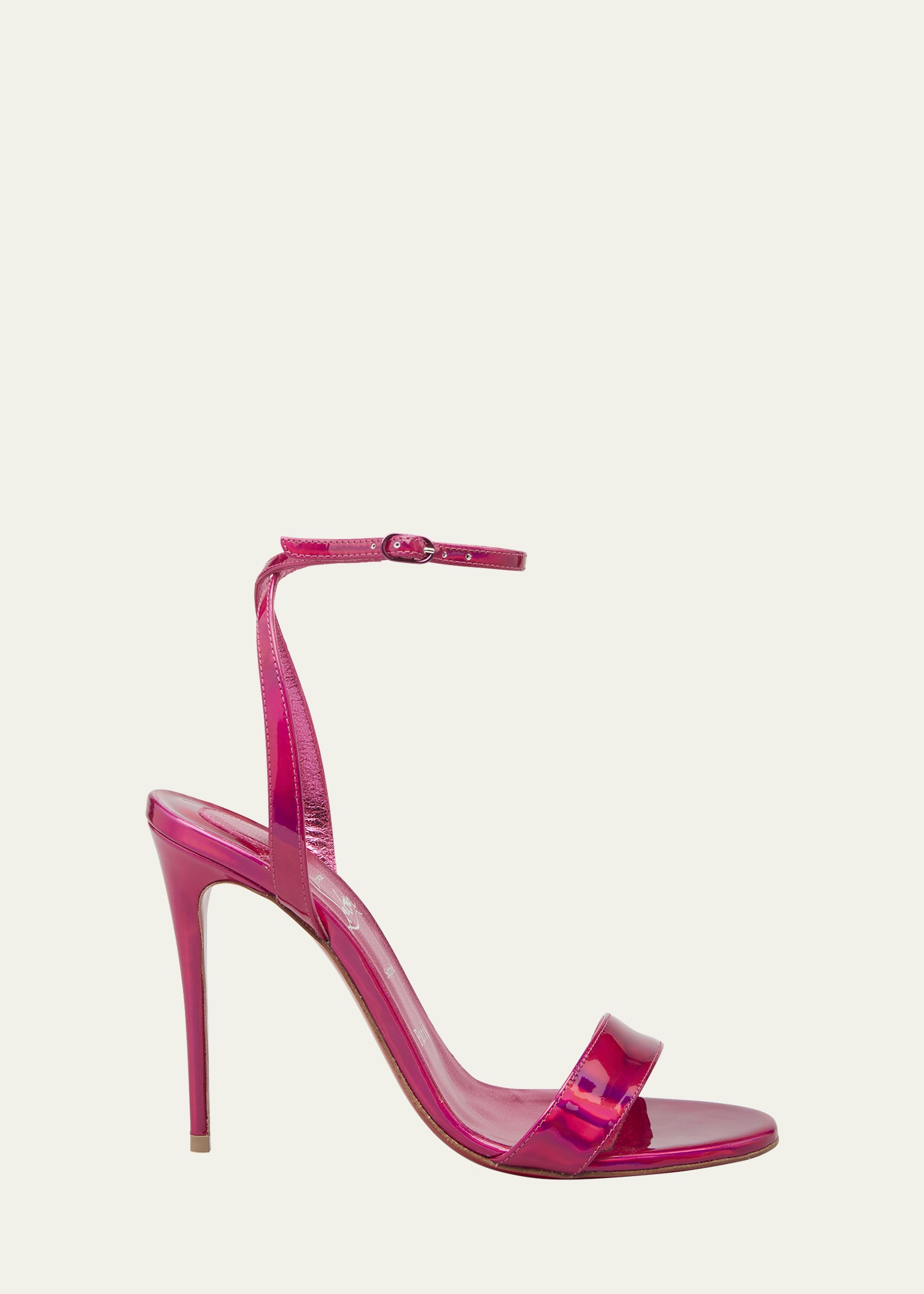 loubigirl chain spike red sole sandals