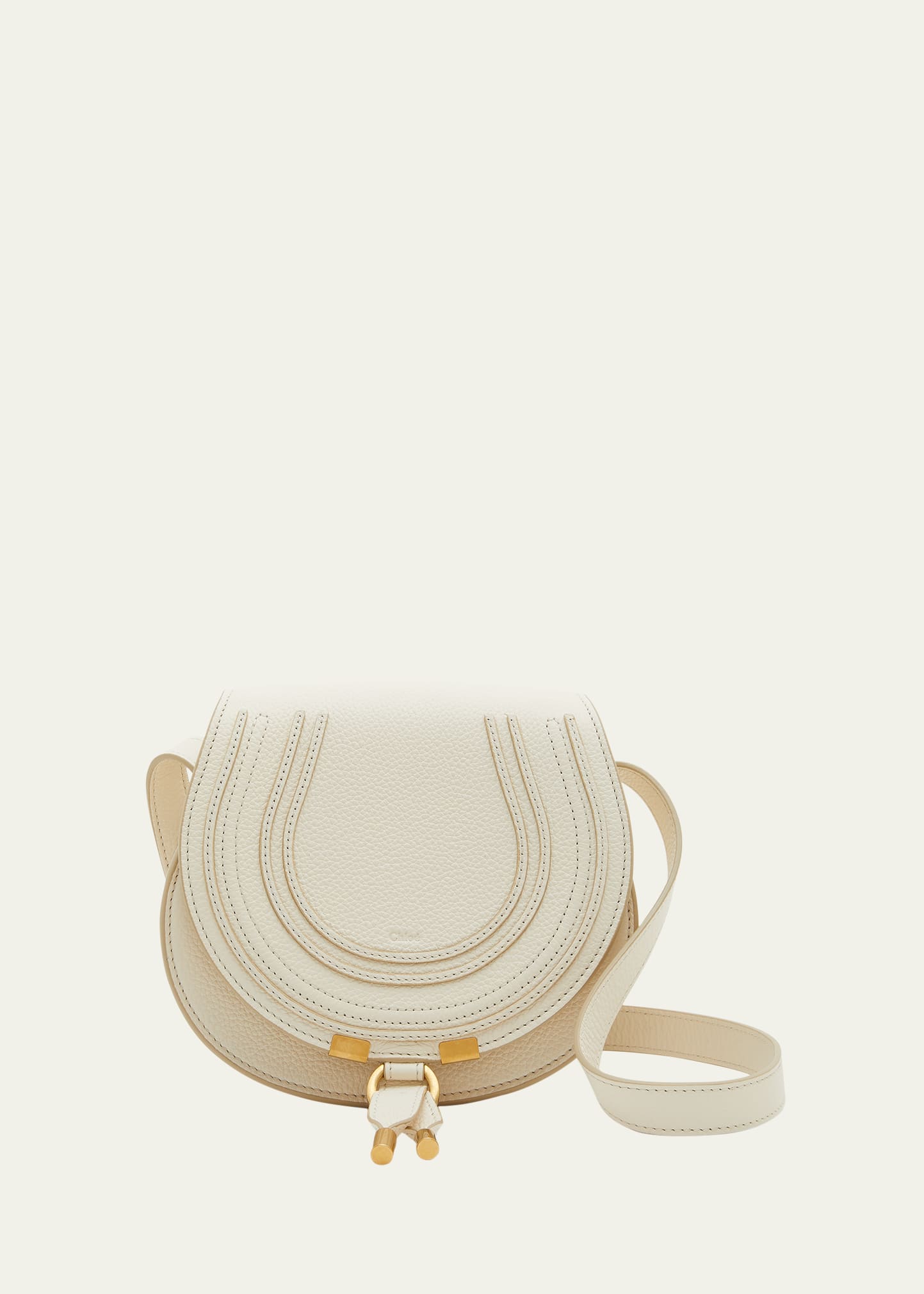 Chloé Women's Small Marcie Leather Satchel - Light Cactus