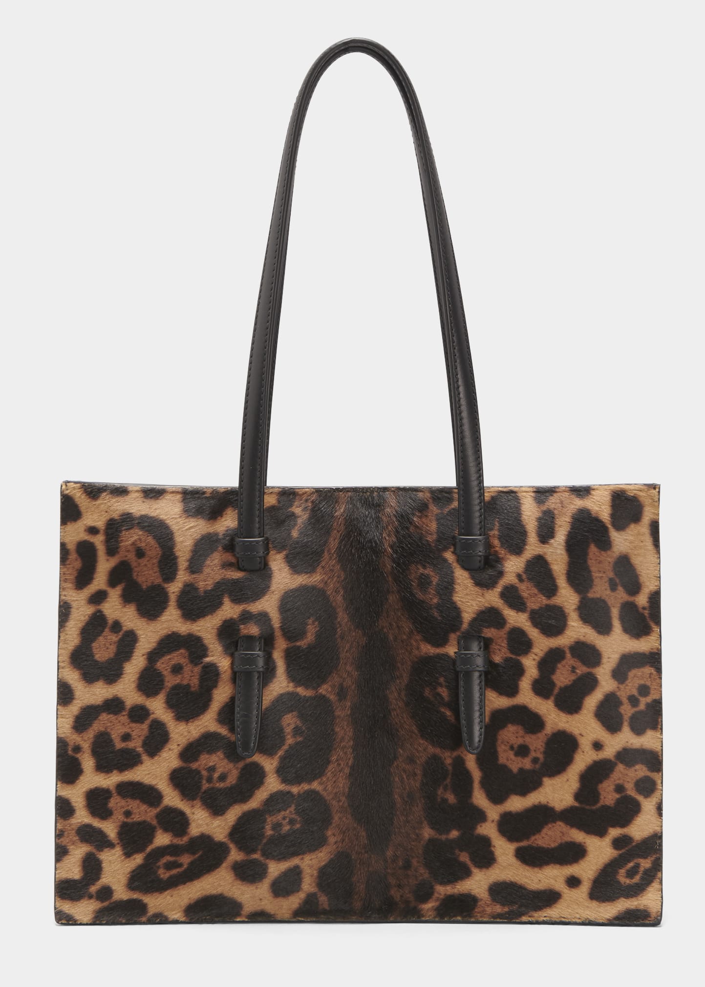 2424 Leopard Print Faux Leather Handbag 
