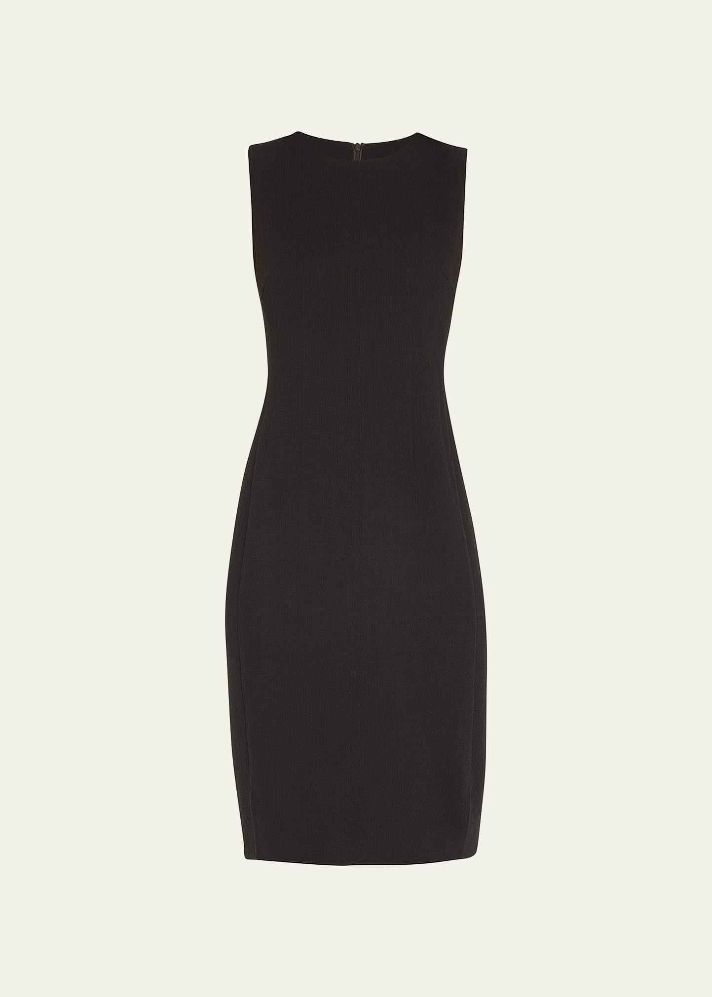 Akris  Wool Crepe Double-Face Sheath Dress