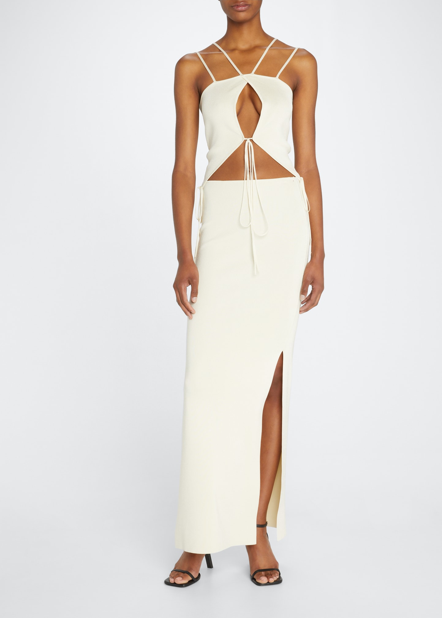 aya muse cut out dress Aya Muse Brown Perugia Cut-Out Dress Aya Muse
