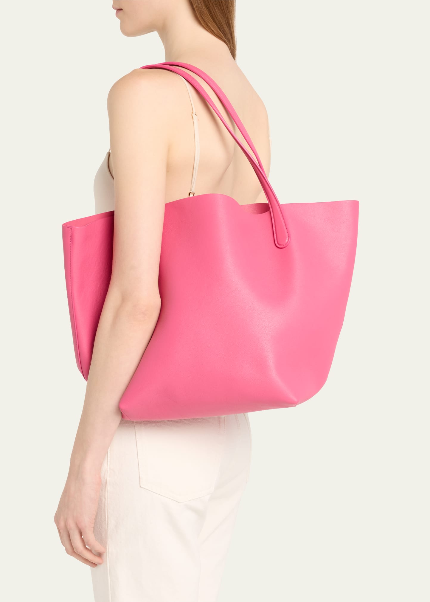 MANSUR GAVRIEL ピンクトートバッグ bg_4332818_100586_a
