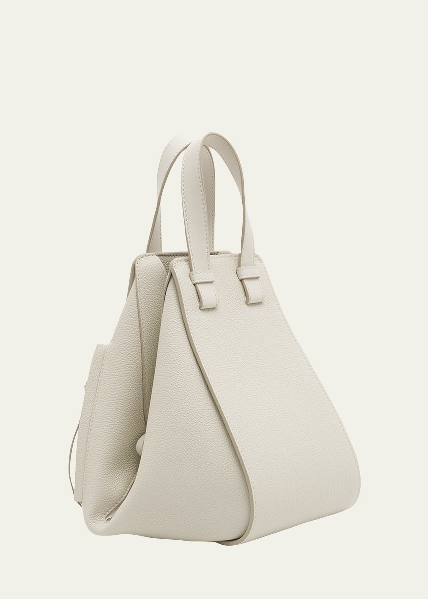 【LOEWE】Small Hammock Bag - Sand Loewe Hammock Small Leather Convertible Crossbody Bag