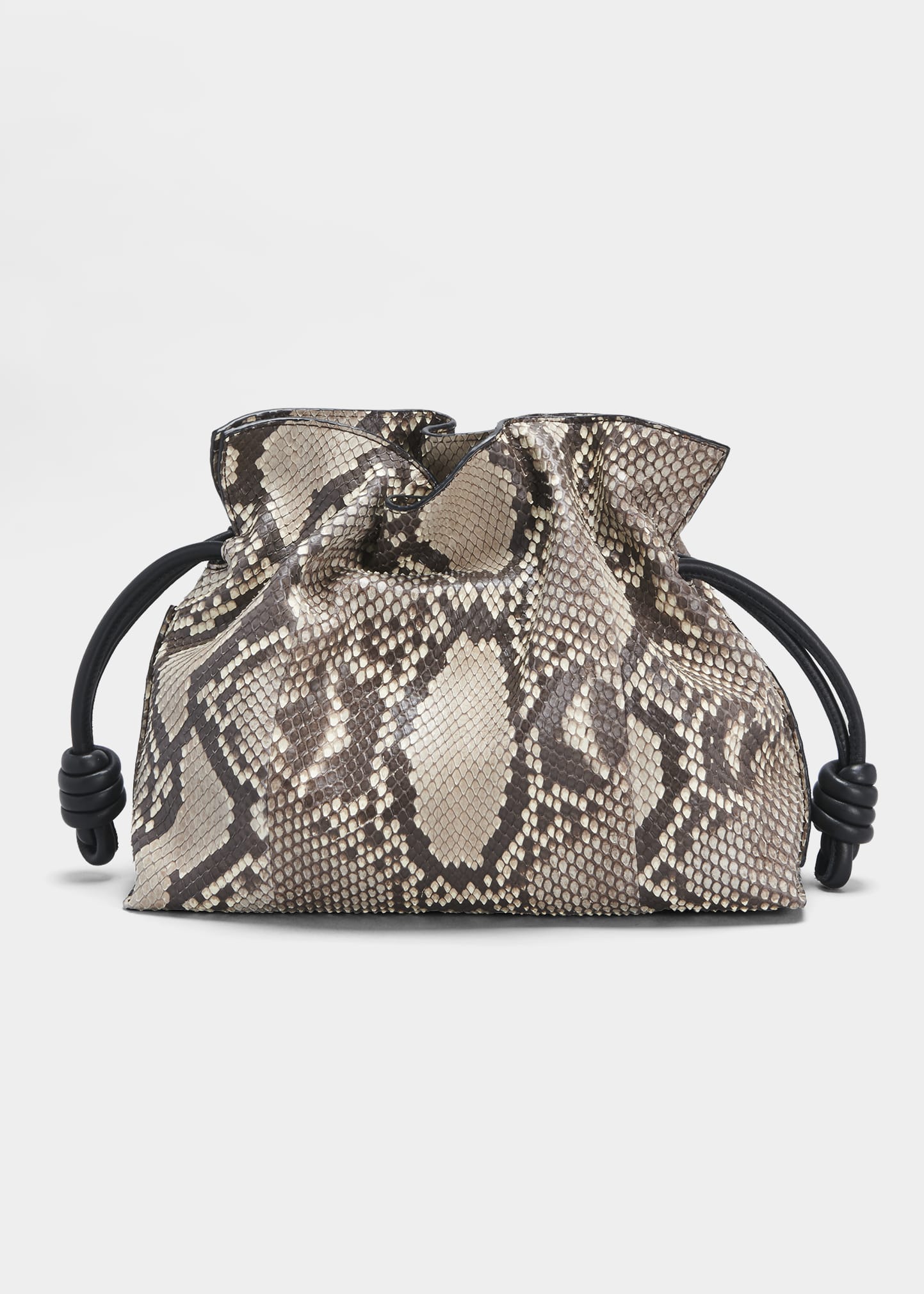 Maria La Rosa Alice Sequin Drawstring Clutch Bag - Bergdorf Goodman