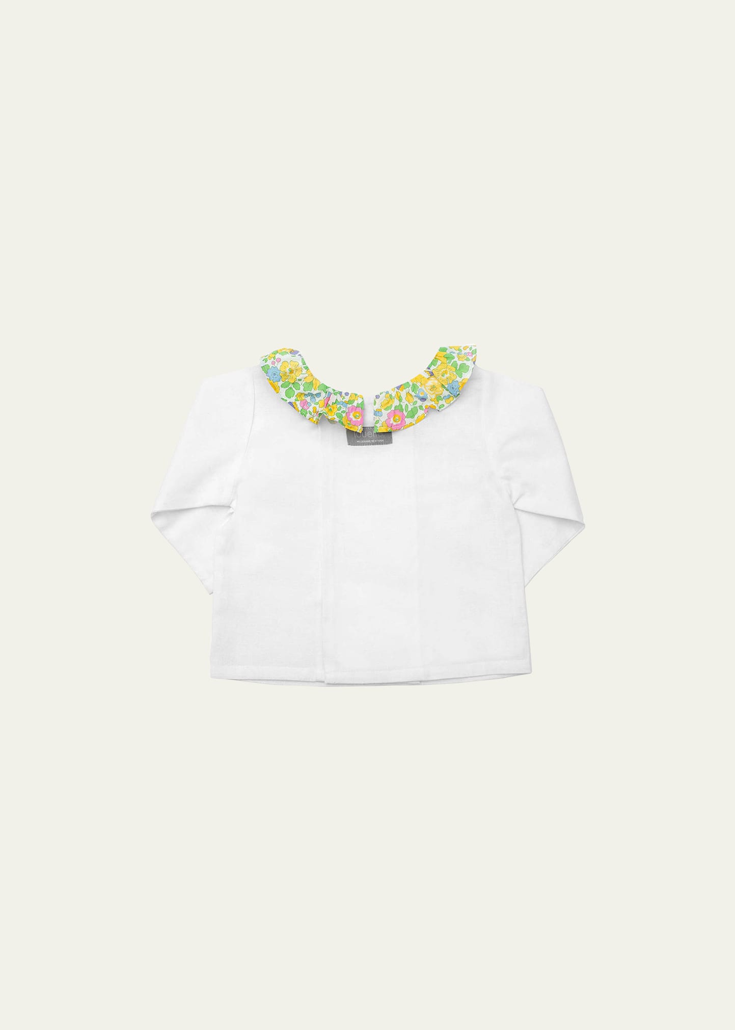 software Plateau Begrijpen Louelle Girl's Floral-Collar Blouse, Size Newborn-24M - Bergdorf Goodman