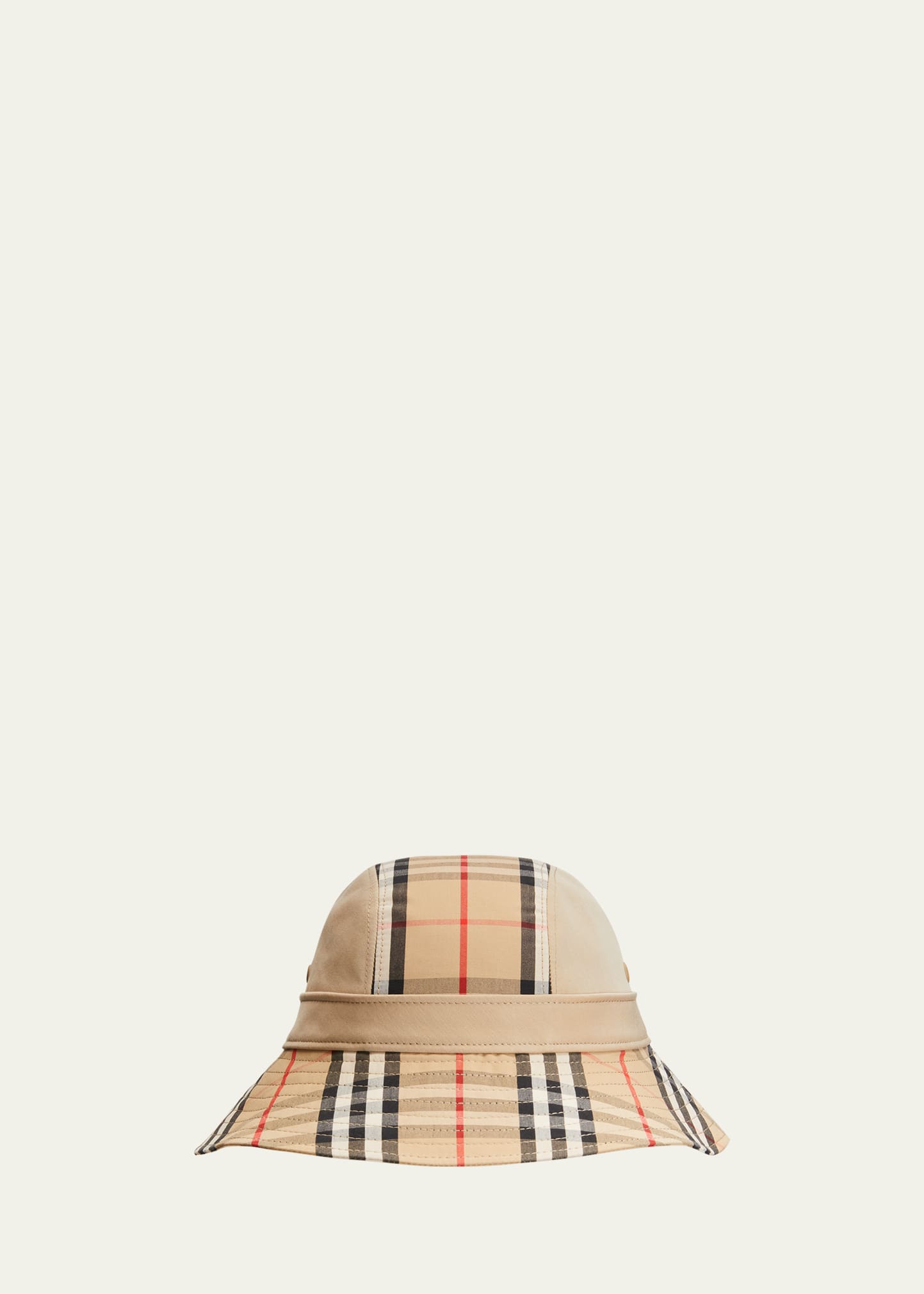 Burberry Vintage Check Gabardine Bucket Hat Bergdorf Goodman