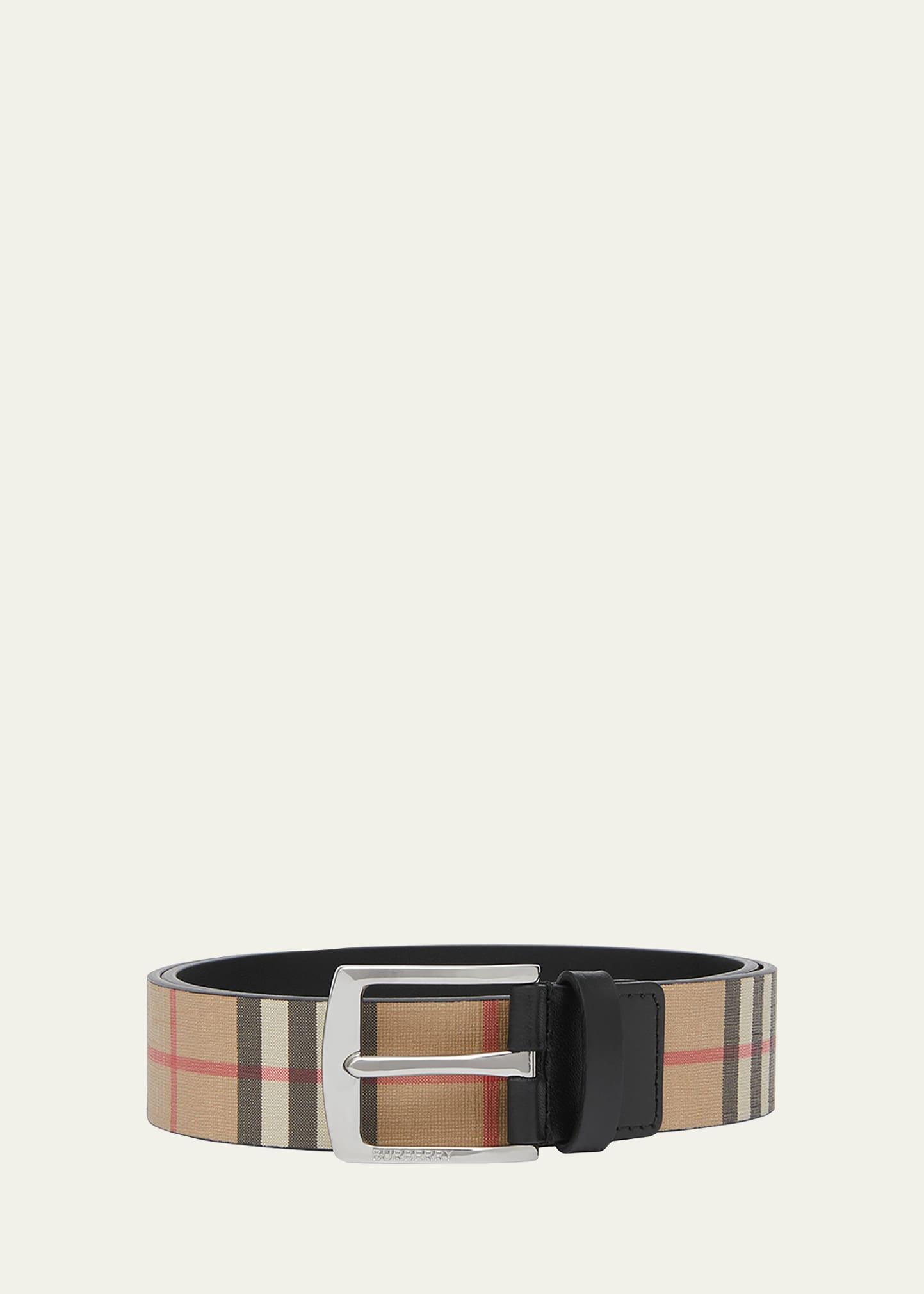 Burberry vintage check belt hotsell