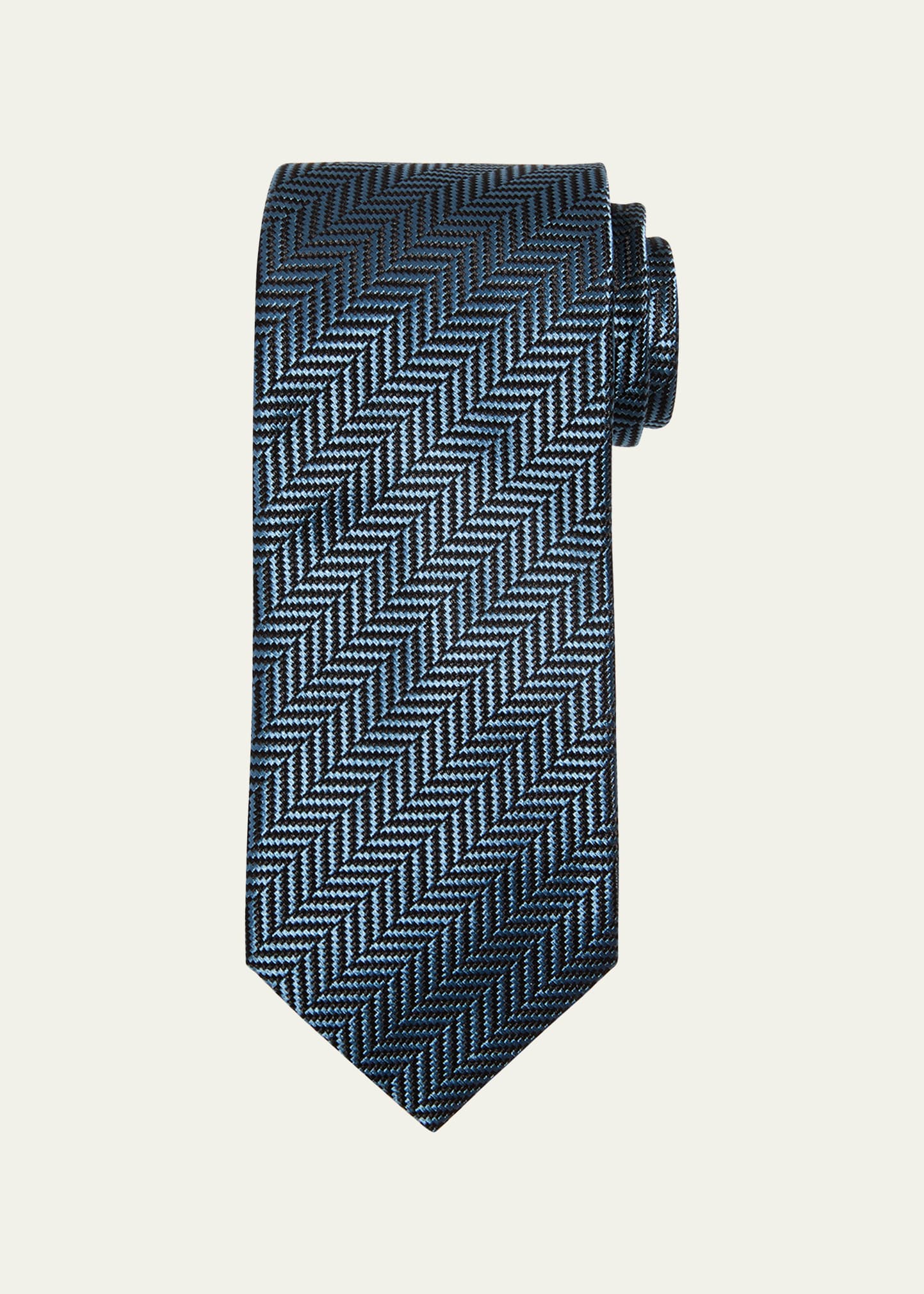 TOM FORD Men's Chevron Silk Tie - Bergdorf Goodman